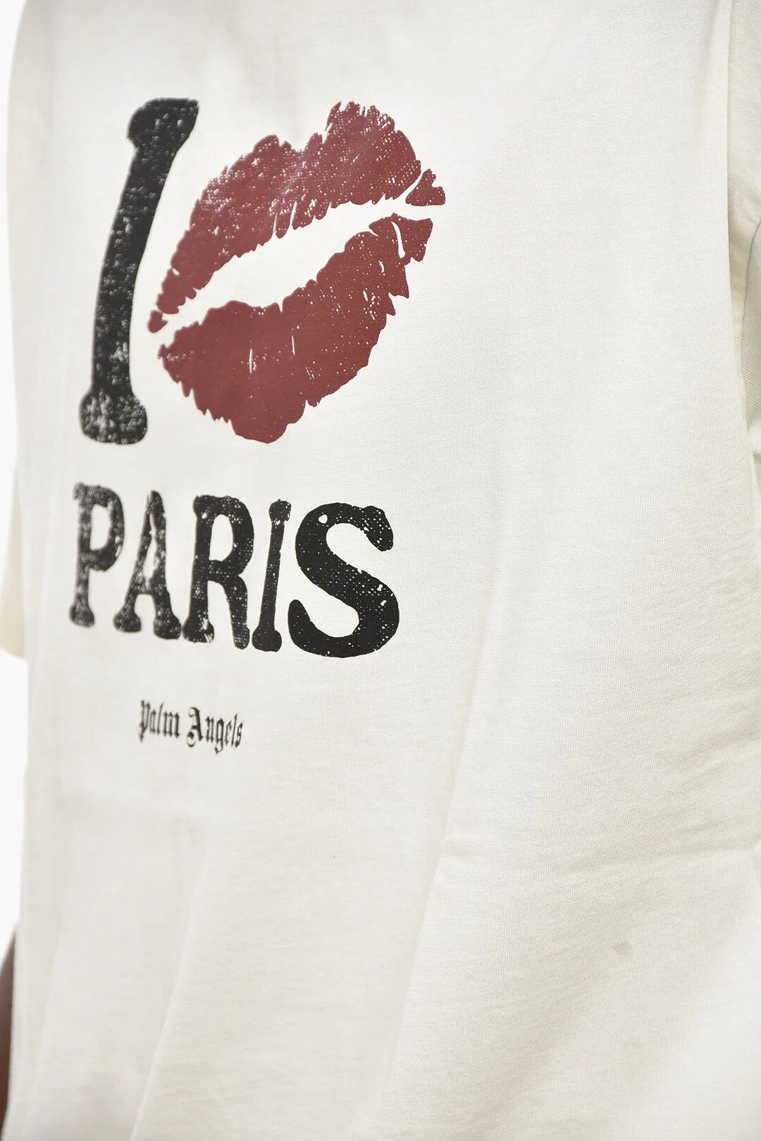 Palm Angels og1mm0226 Cotton Crewneck T-Shirt in White Size US S / EU 44-46 / 1 - 3 Thumbnail