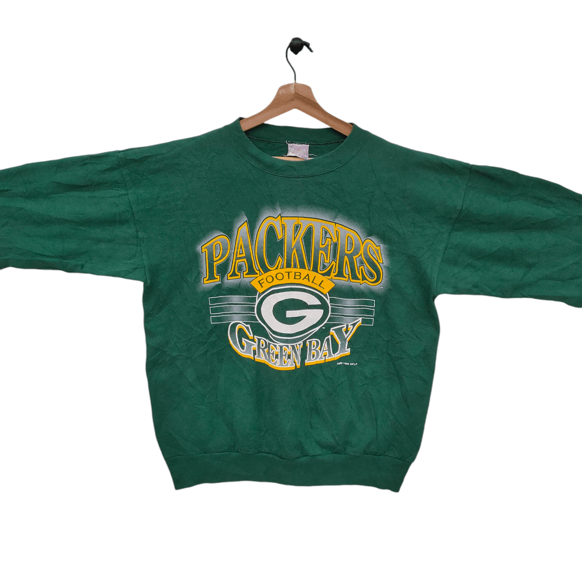 NFL × Vintage 90s Green Bay Packers Sweatshirt Large Vintage 1993 NFL Size US L / EU 52-54 / 3 - 2 Thumbnail