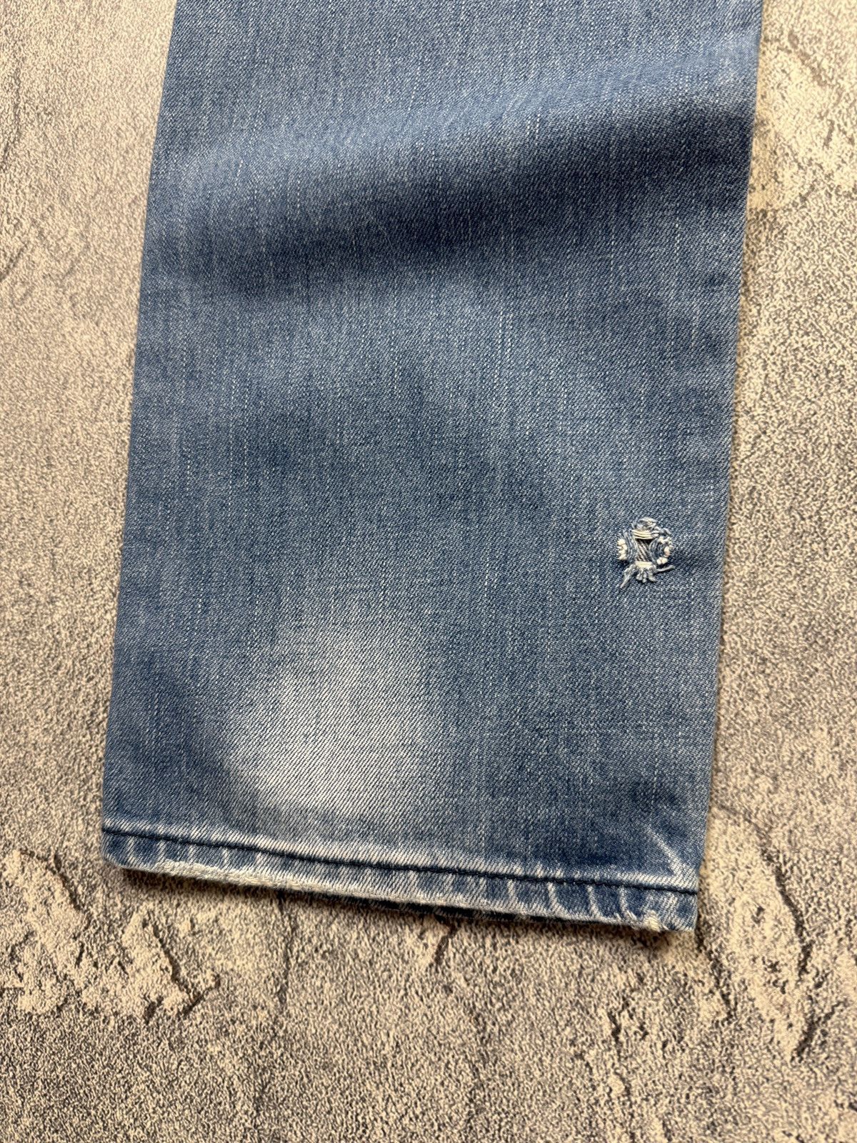 Diesel Vintage Diesel Jeans Distressed Faded Flared Wide Baggy Y2K Size US 33 - 15 Thumbnail