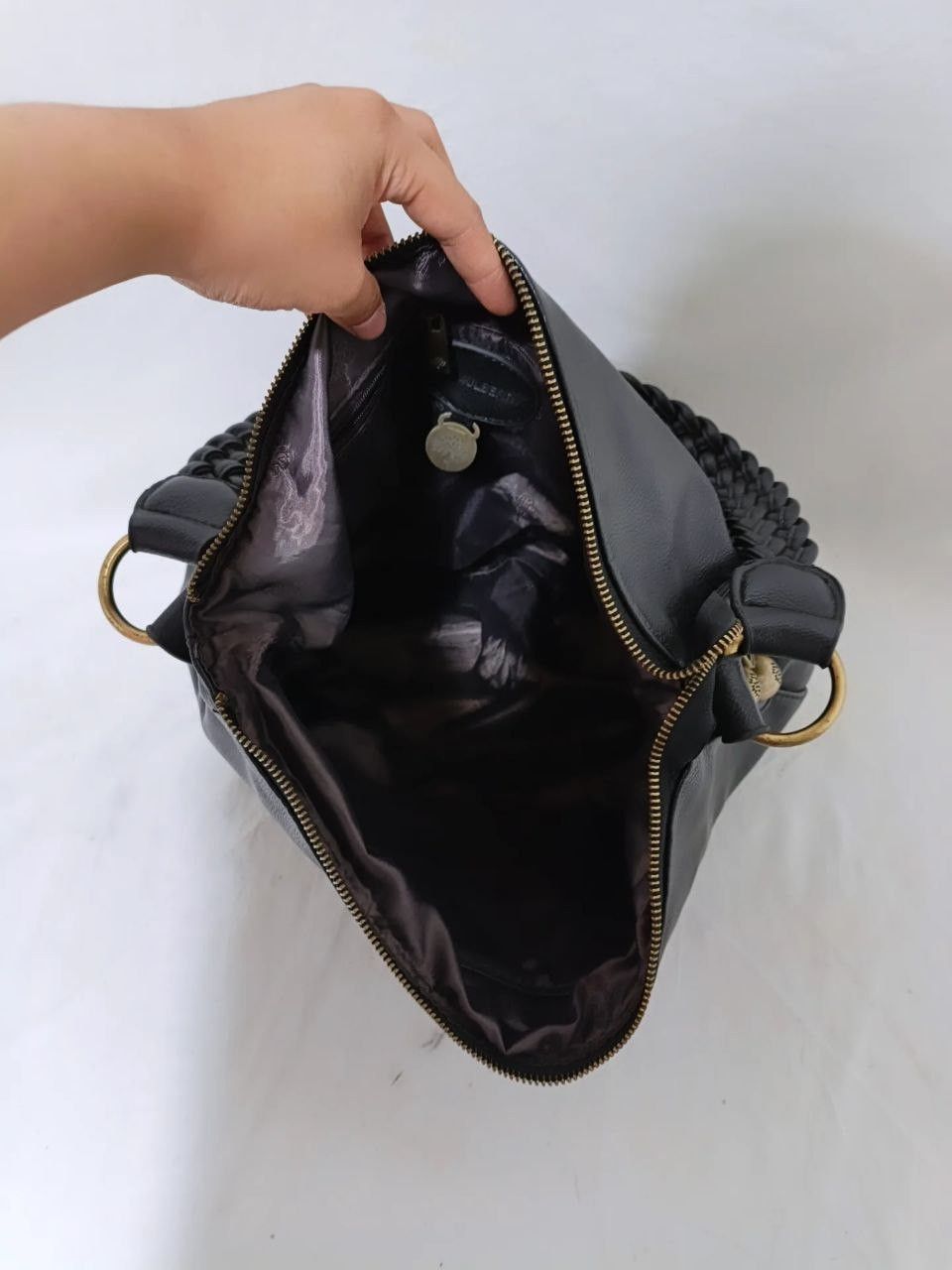 Mulberry Mulberry Daria Soft Leather Black Hobo Bag Size ONE SIZE - 9 Thumbnail