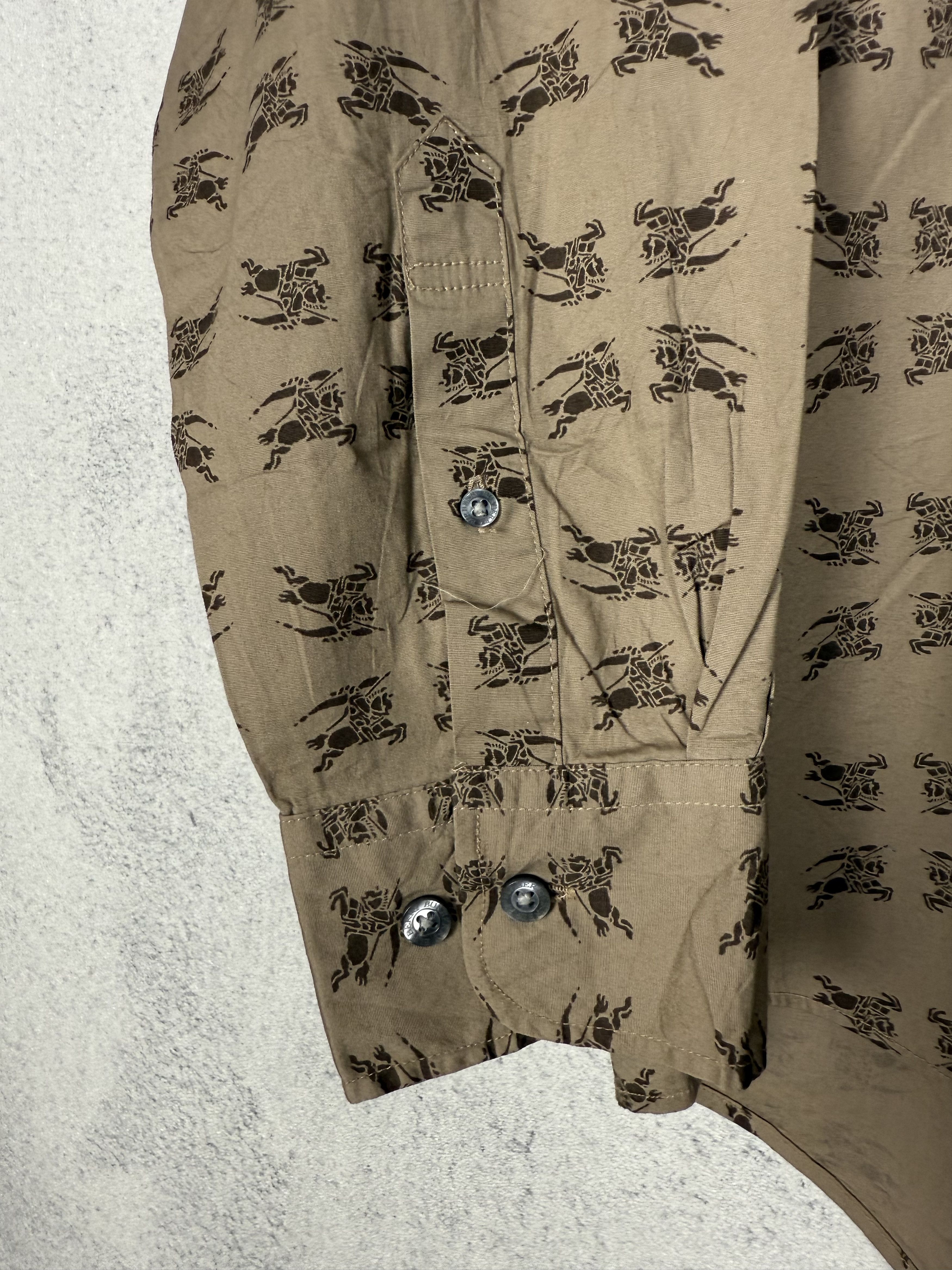 Burberry Vintage Burberry Button Down Shirt Size US L / EU 52-54 / 3 - 3 Thumbnail