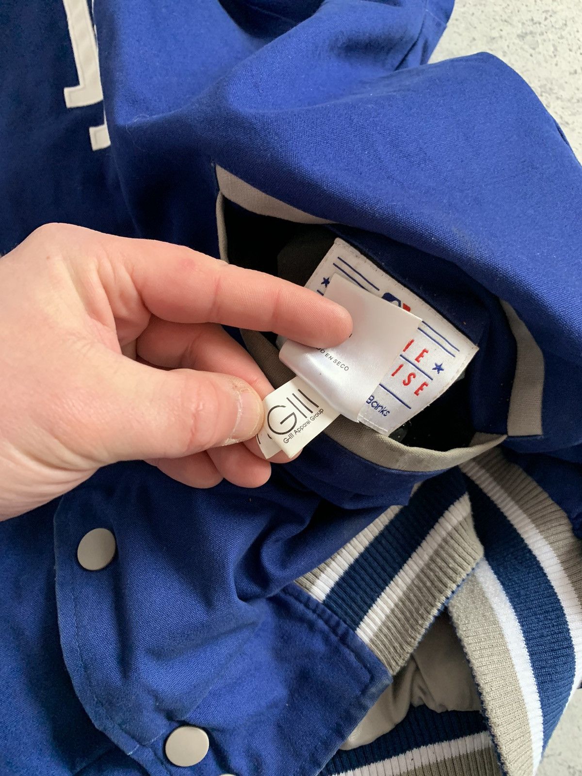 MLB Los Angeles Dodgers MLB Reversible Satin Bomber Jacket Size US XL / EU 56 / 4 - 11 Thumbnail