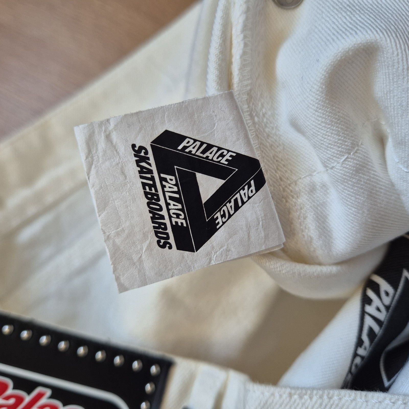 Palace Palace Chain Script Jean Whisper White 36 Brand New SS23 Size US 36 / EU 52 - 9 Thumbnail