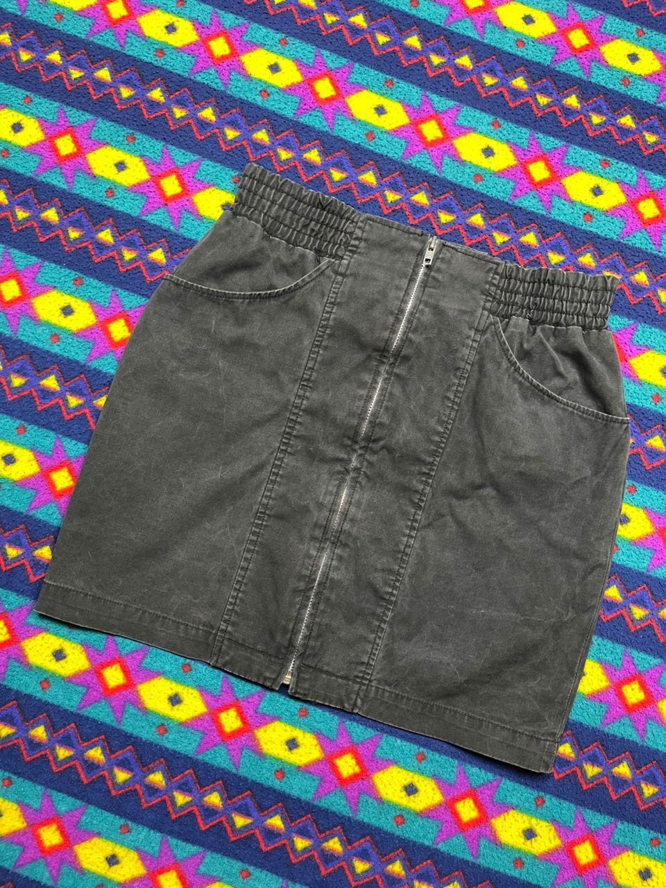 Designer × Hysteric Glamour × Japanese Brand Hysteric Glamour Denim Mini Skirt Size 30" / US 8 / IT 44 - 3 Thumbnail