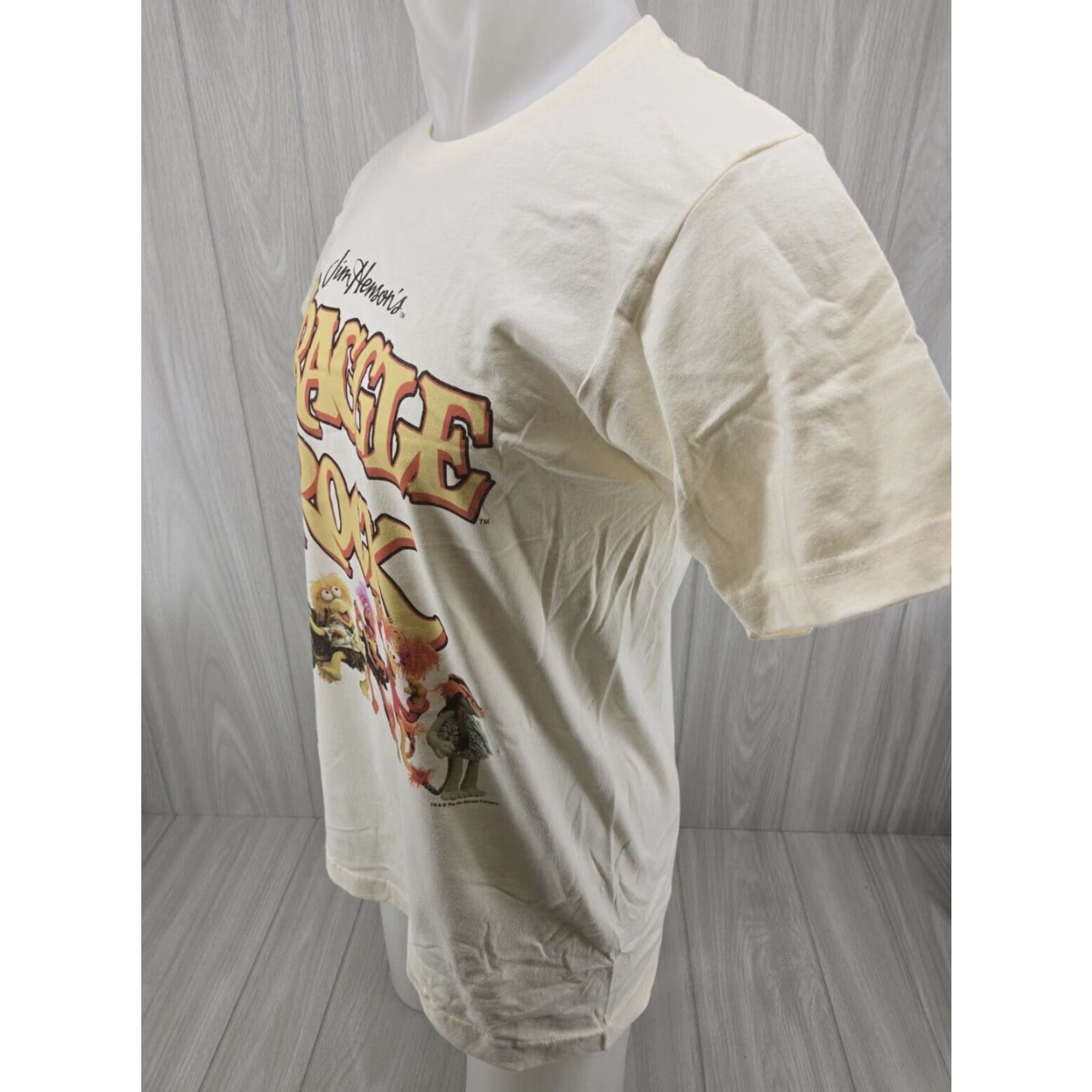 Vintage VINTAGE Jim Henson's Fraggle Rock Men's Cream T Shirt Size Medium Size US M / EU 48-50 / 2 - 4 Thumbnail