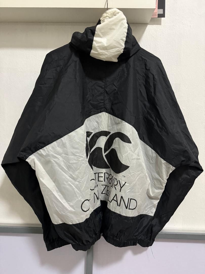 All Blacks × Canterbury of New Zealand × Vintage Canterbury All Black Windbreaker Big Logo ( big size ) Size US M / EU 48-50 / 2 - 4 Thumbnail