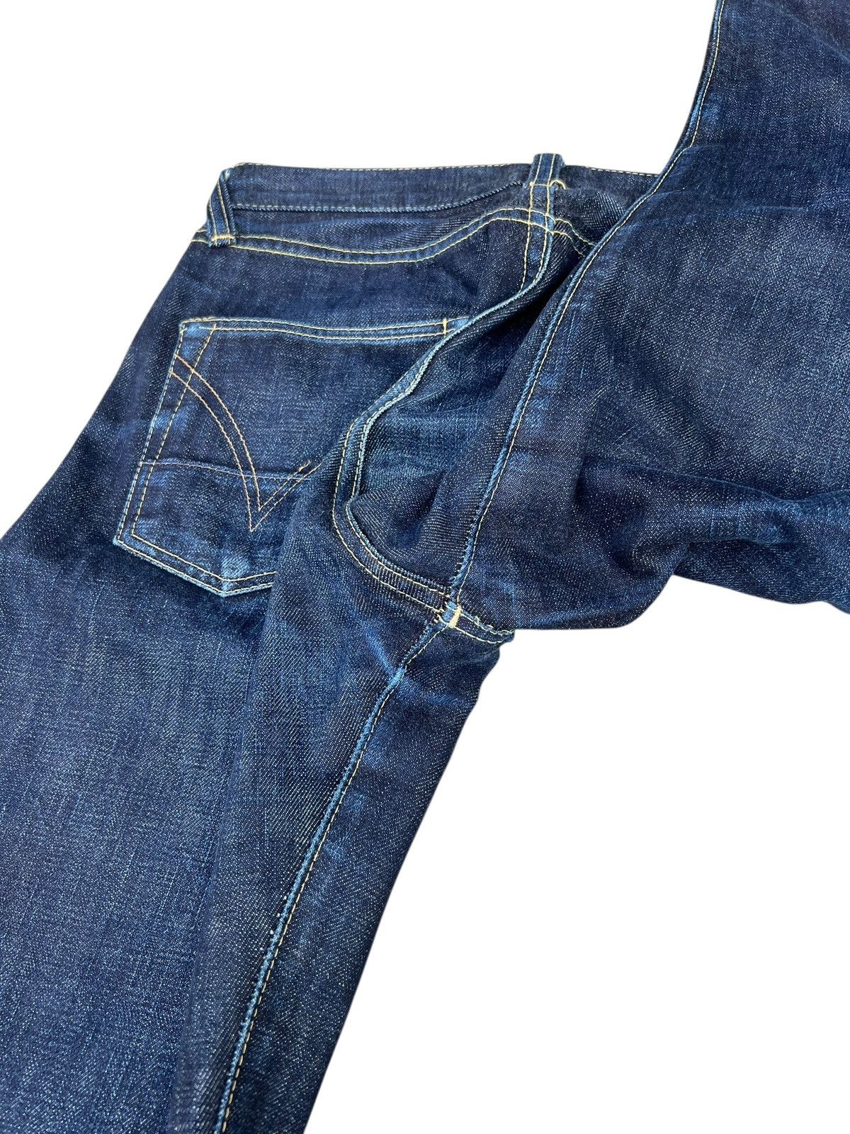 The Real McCoy's Vintage The Real McCoy Fade Blue Denim Selvedge Jeans Size US 30 / EU 46 - 22 Thumbnail