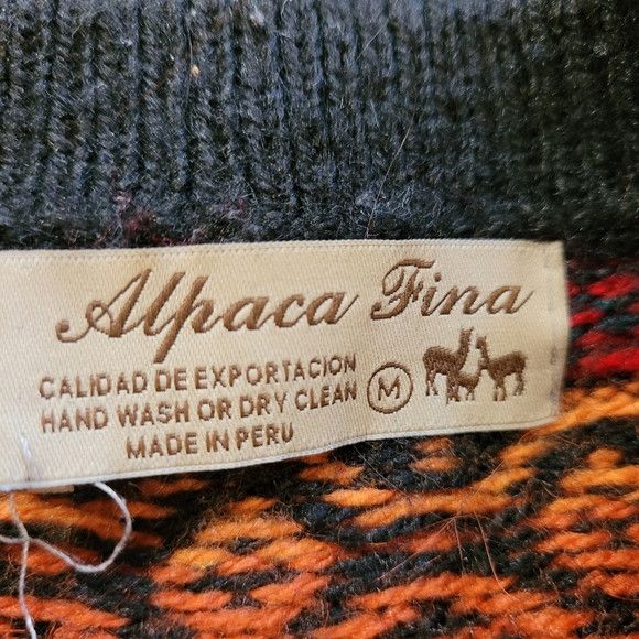 Other Alpaca Fina Alpaca Wool Crewneck Soft Sweater - M Size US M / EU 48-50 / 2 - 5 Thumbnail