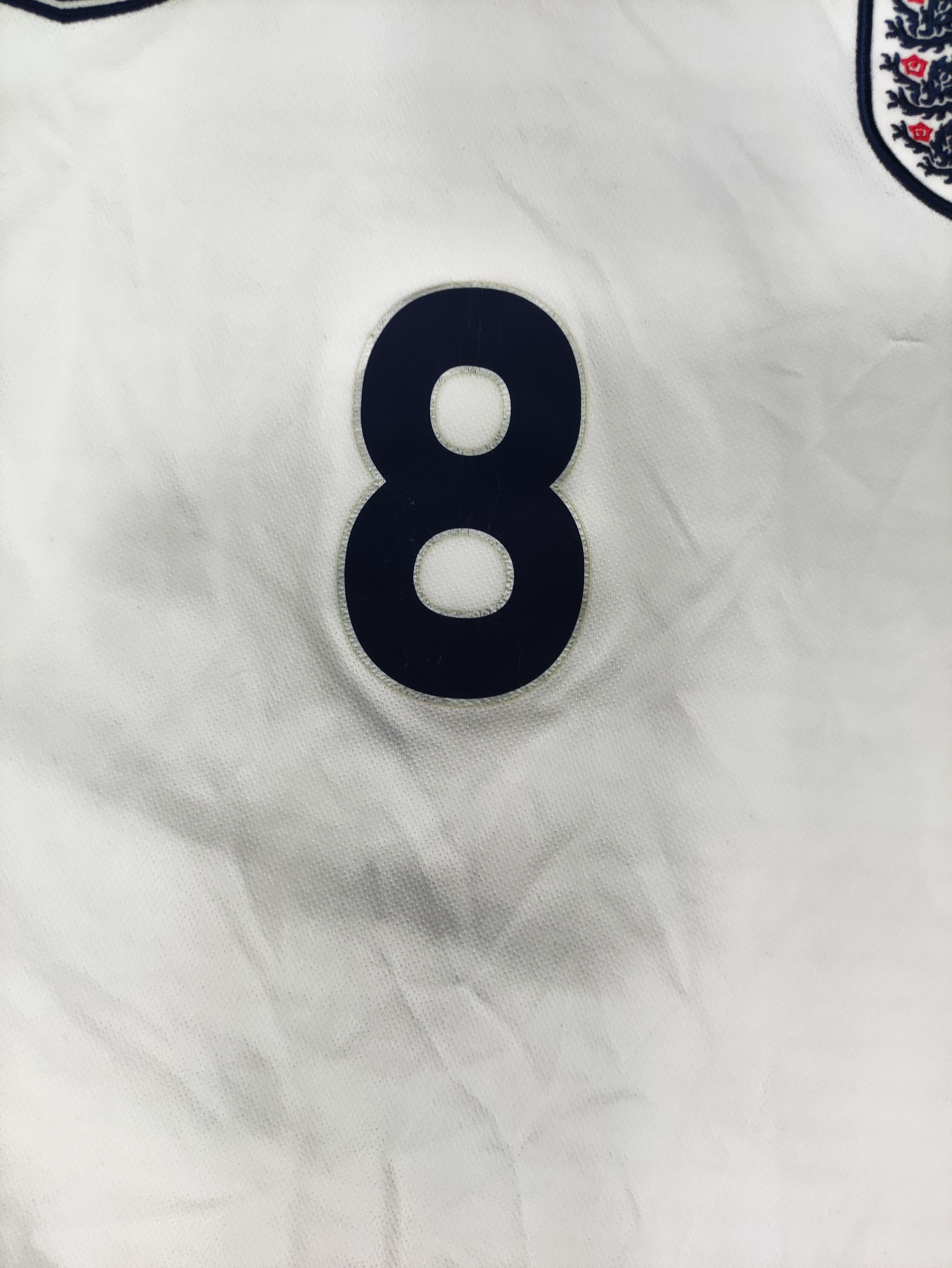Umbro Lampard #8 England 2006 2007 Umbro Home Shirt Kit Jersey Size US XL / EU 56 / 4 - 11 Thumbnail