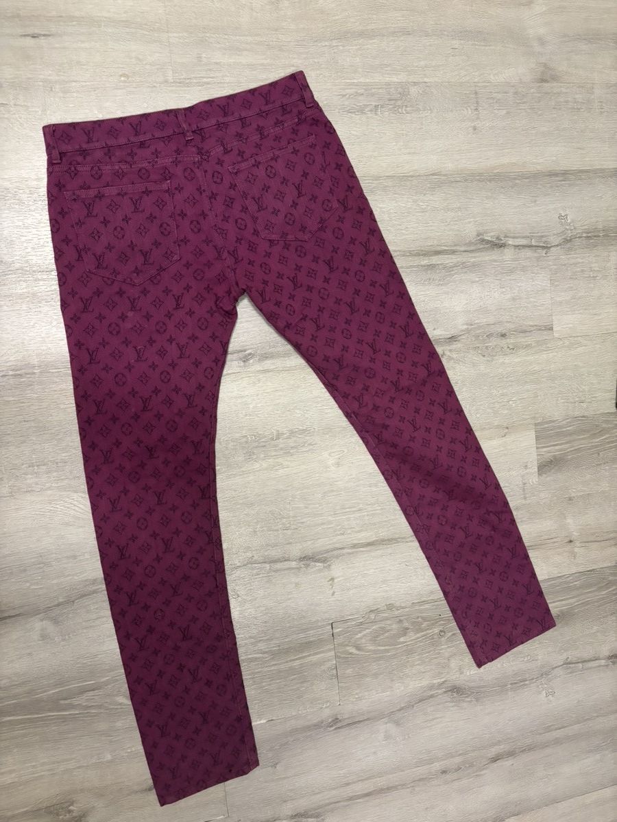 Louis Vuitton Louis Vuitton Purple Jeans Size US 32 / EU 48 - 2 Thumbnail