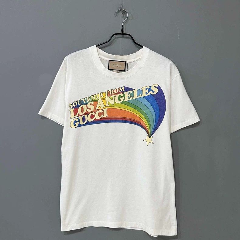 Gucci Gucci Rainbow glitter pink short sleeves 2506-Nextarrow Size US XS / EU 42 / 0 - 1 Thumbnail