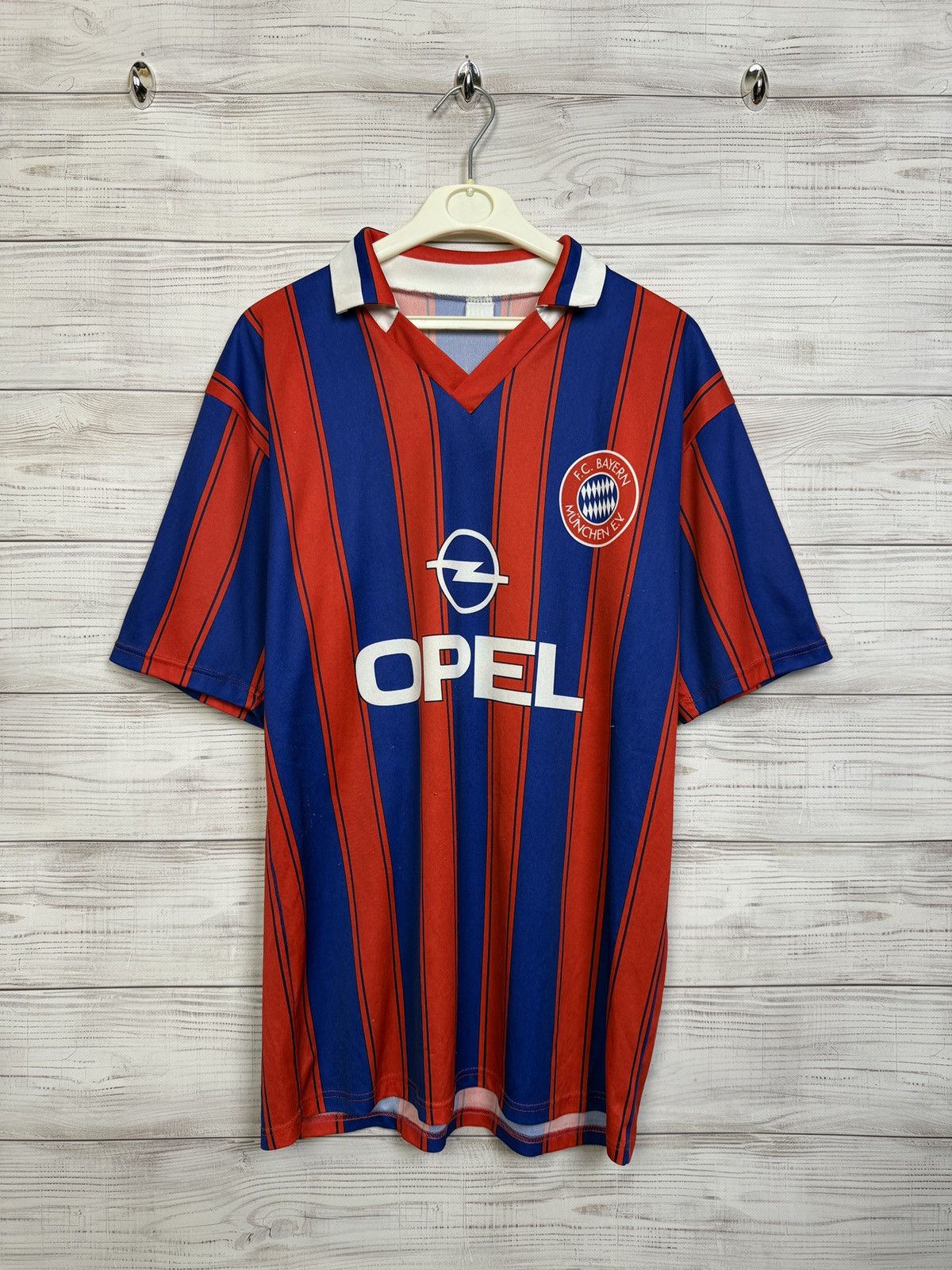 Other Vintage F.C Beyern Opel Jersey 7 SCHOLL Size US L / EU 52-54 / 3 - 1 Thumbnail