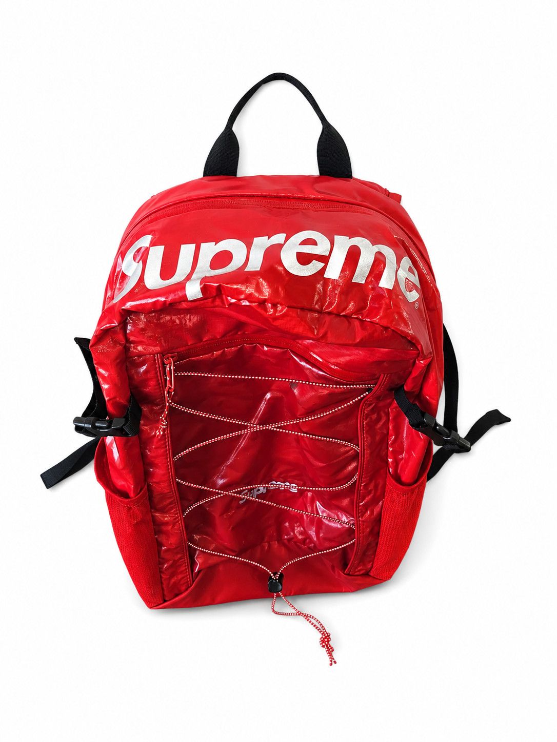 Supreme Supreme Cordura 210 Denier backpack red SS16 | Grailed