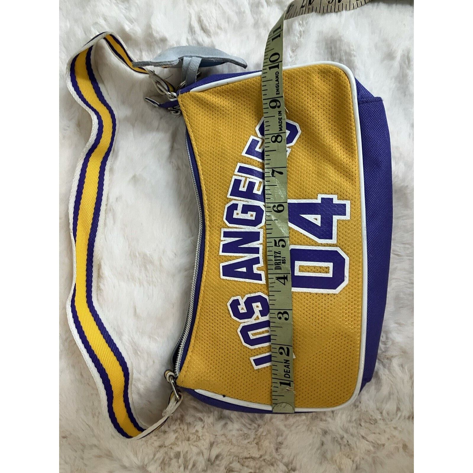 NBA Los Angeles Lakers Purse Casual game basketball LA y2k Size ONE SIZE - 11 Thumbnail