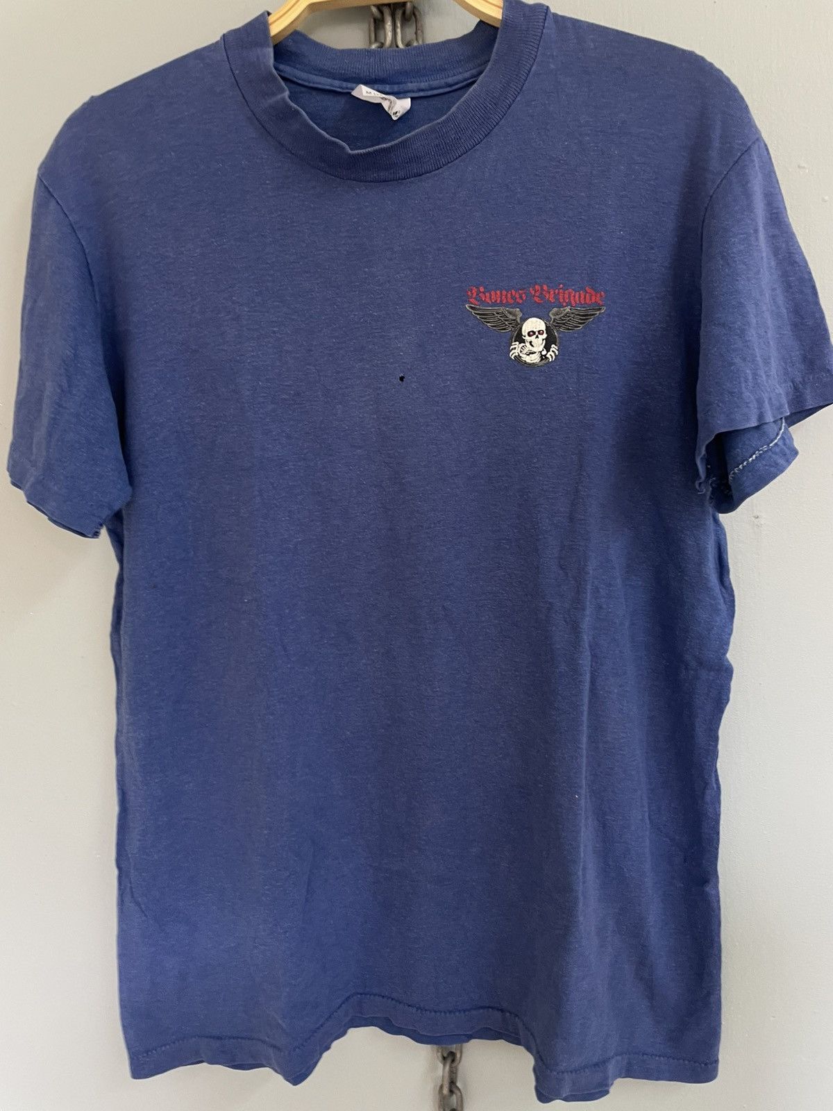 Powell Peralta Vintage 80s Powell Peralta Bones Brigade skateboard t shirt Size US M / EU 48-50 / 2 - 3 Thumbnail
