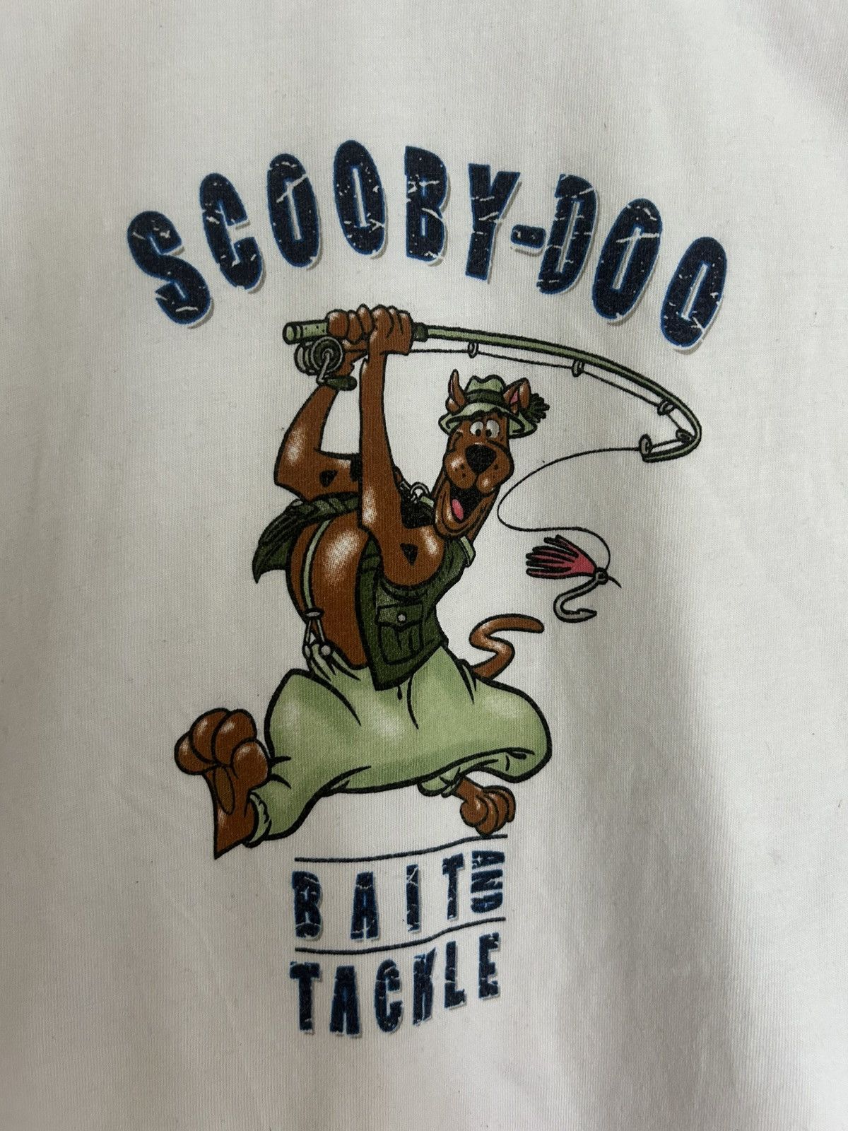 Vintage 03 Vintage Scooby Doo Bait & Tackle Fishing T-shirt Size US L / EU 52-54 / 3 - 3 Thumbnail