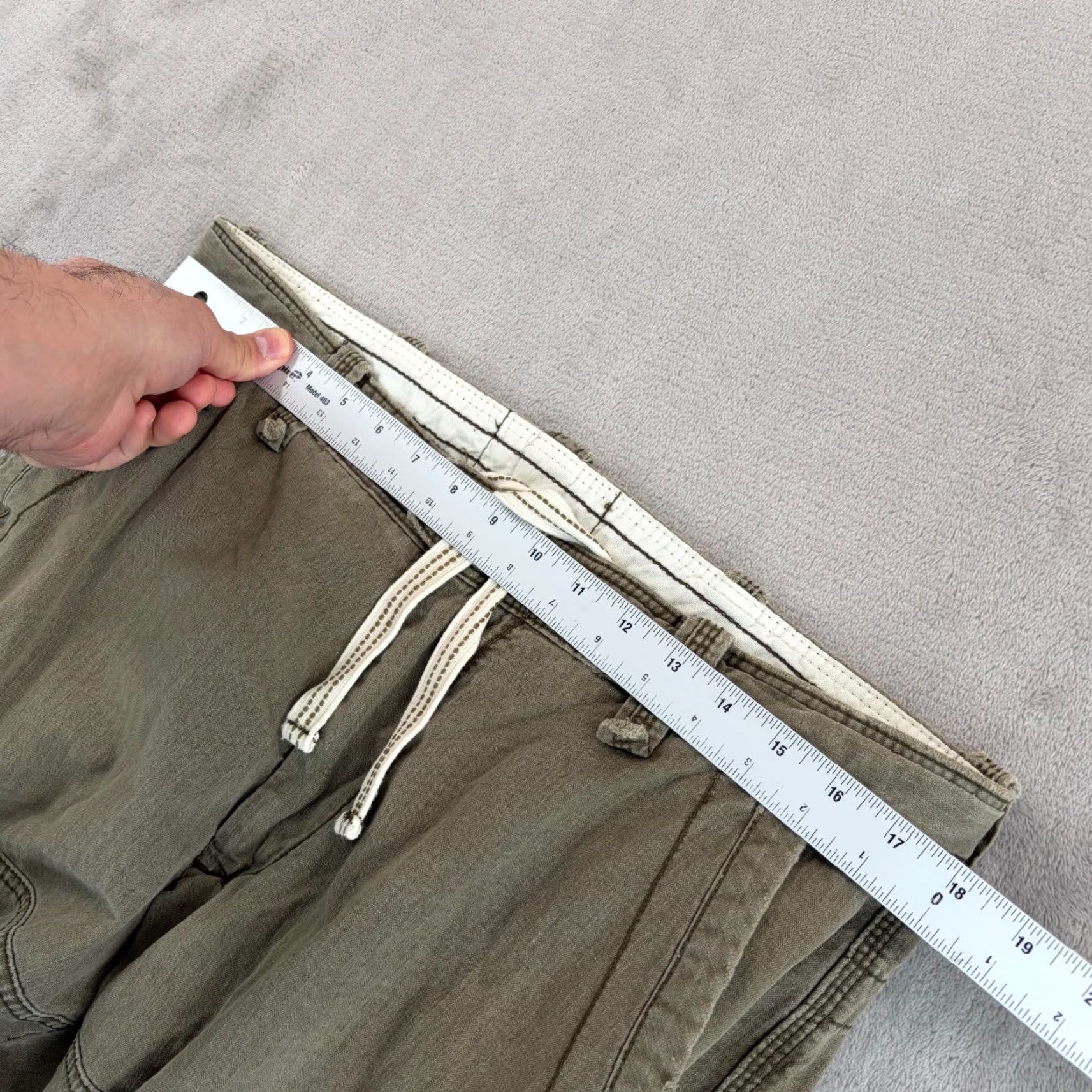 Polo Ralph Lauren VINTAGE Polo Ralph Lauren Military Paratrooper Cargo Pants Men 36x30 Army Green Shirt Men Pants Cargo Pocket Wrangler? Size US M / EU 48-50 / 2 - 7 Thumbnail