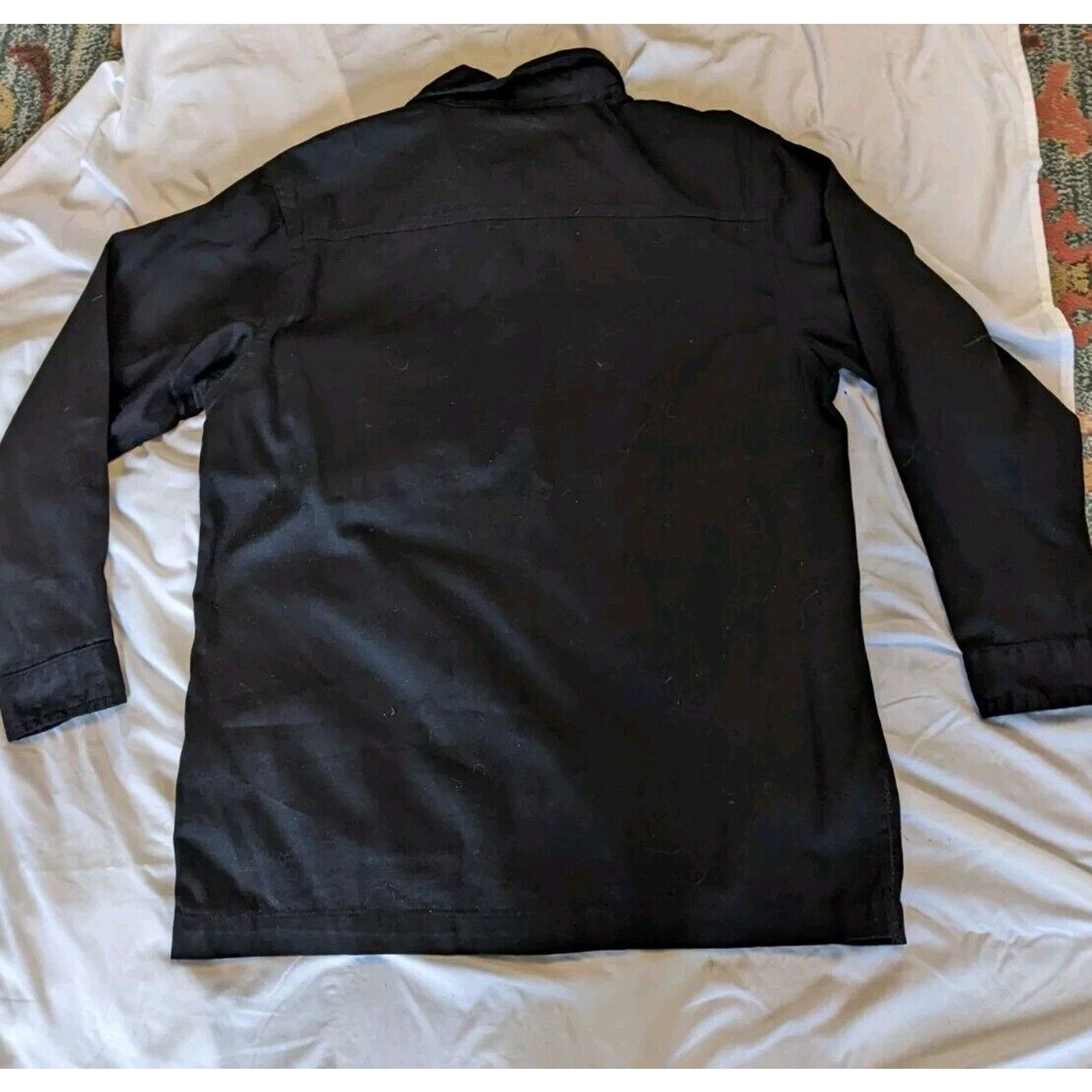 Other Goth Las Olas Shirt Zip Front Breast Pocket Warlock Grunge Size US S / EU 44-46 / 1 - 4 Thumbnail