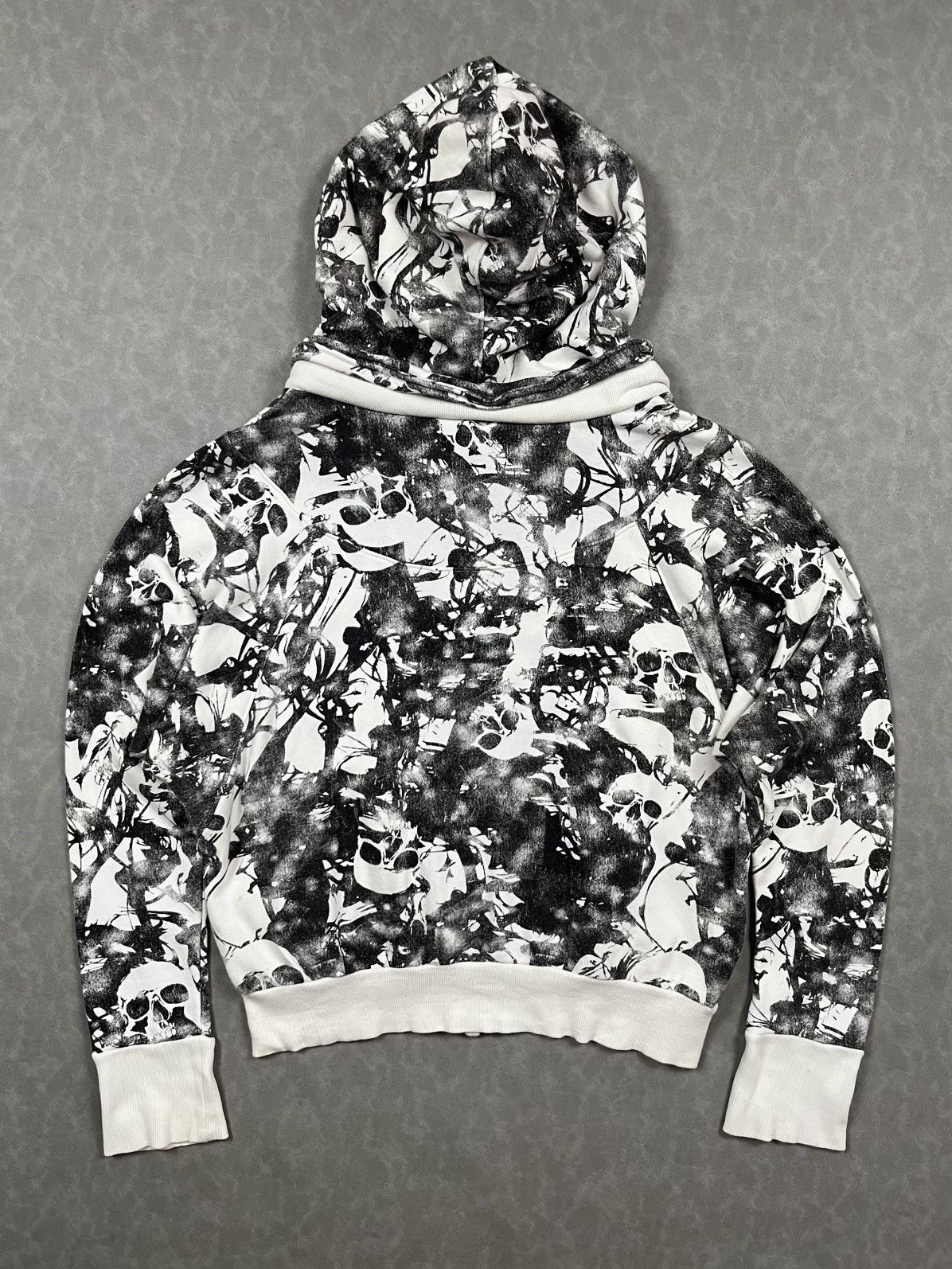 Japanese Brand Heaven and earth skull zip hoodie Size US M / EU 48-50 / 2 - 2 Thumbnail