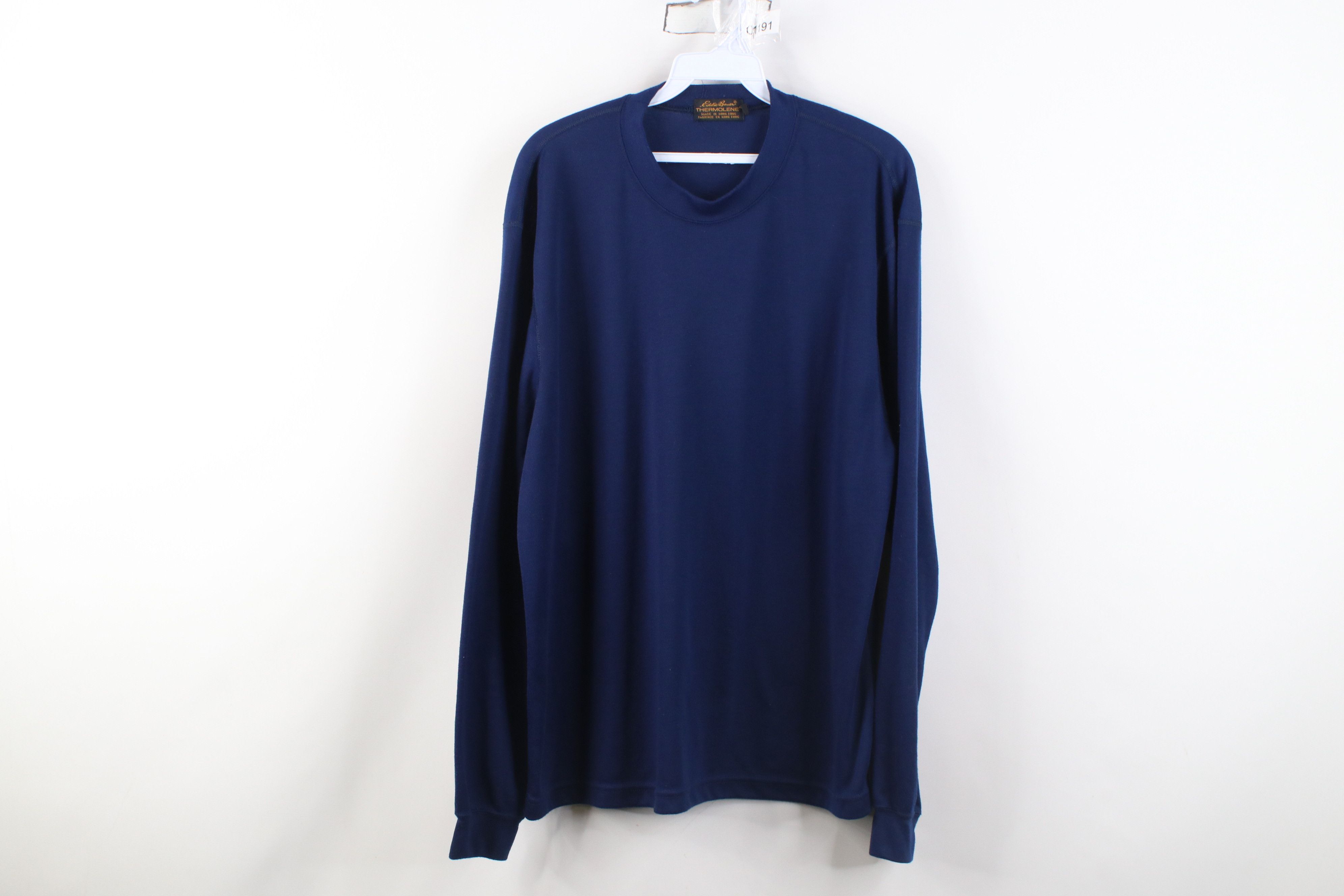 Eddie Bauer Vintage 80s 90s Eddie Bauer Thermal Knit Long Sleeve T-Shirt Size US XL / EU 56 / 4 - 1 Thumbnail