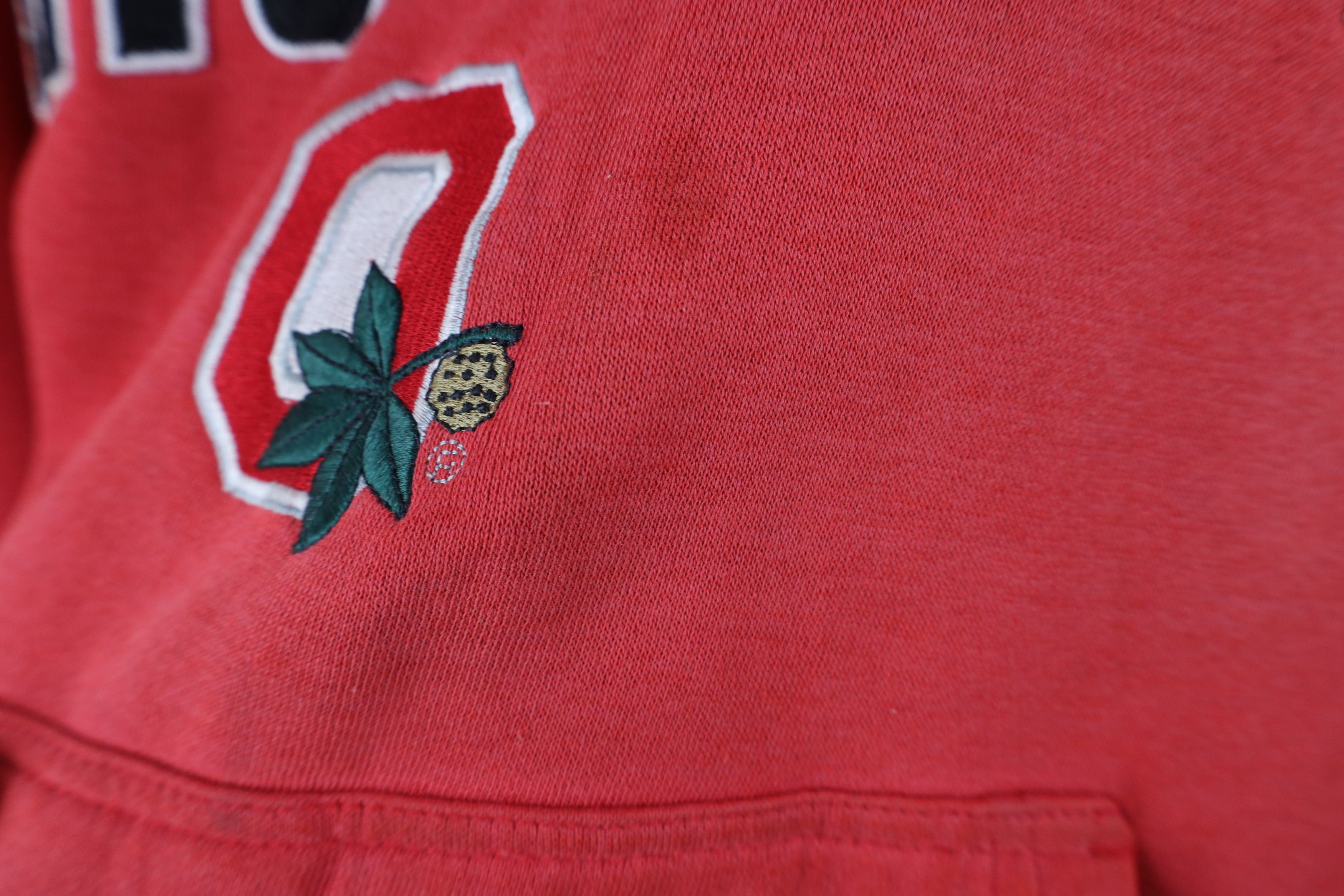Vintage Vintage Fit The Ohio State University Hoodie Sweatshirt Red Size US M / EU 48-50 / 2 - 6 Thumbnail