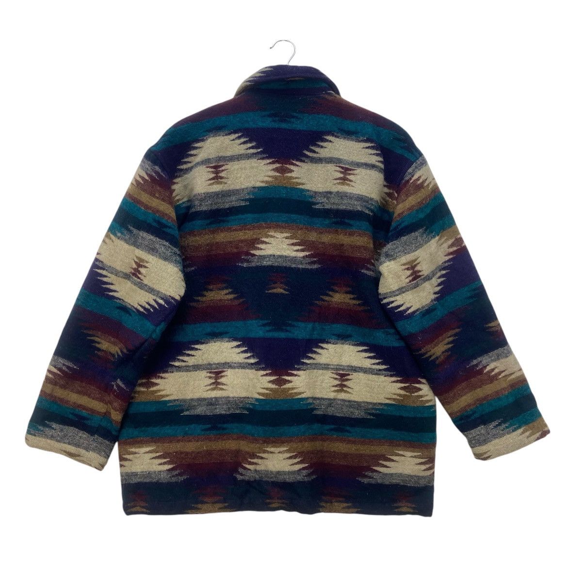 Japanese Brand × Native Vtg Japanese Brand Native Navajo Loose Polar Fleece Jacket Size US S / EU 44-46 / 1 - 3 Thumbnail