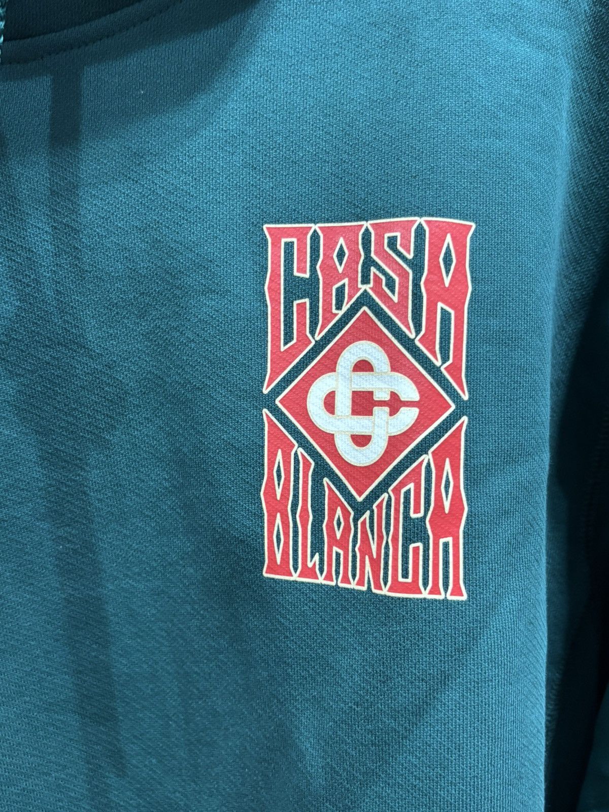 Casablanca Casablanca Gothic Stacked Logo Hoodie Size US L / EU 52-54 / 3 - 2 Thumbnail