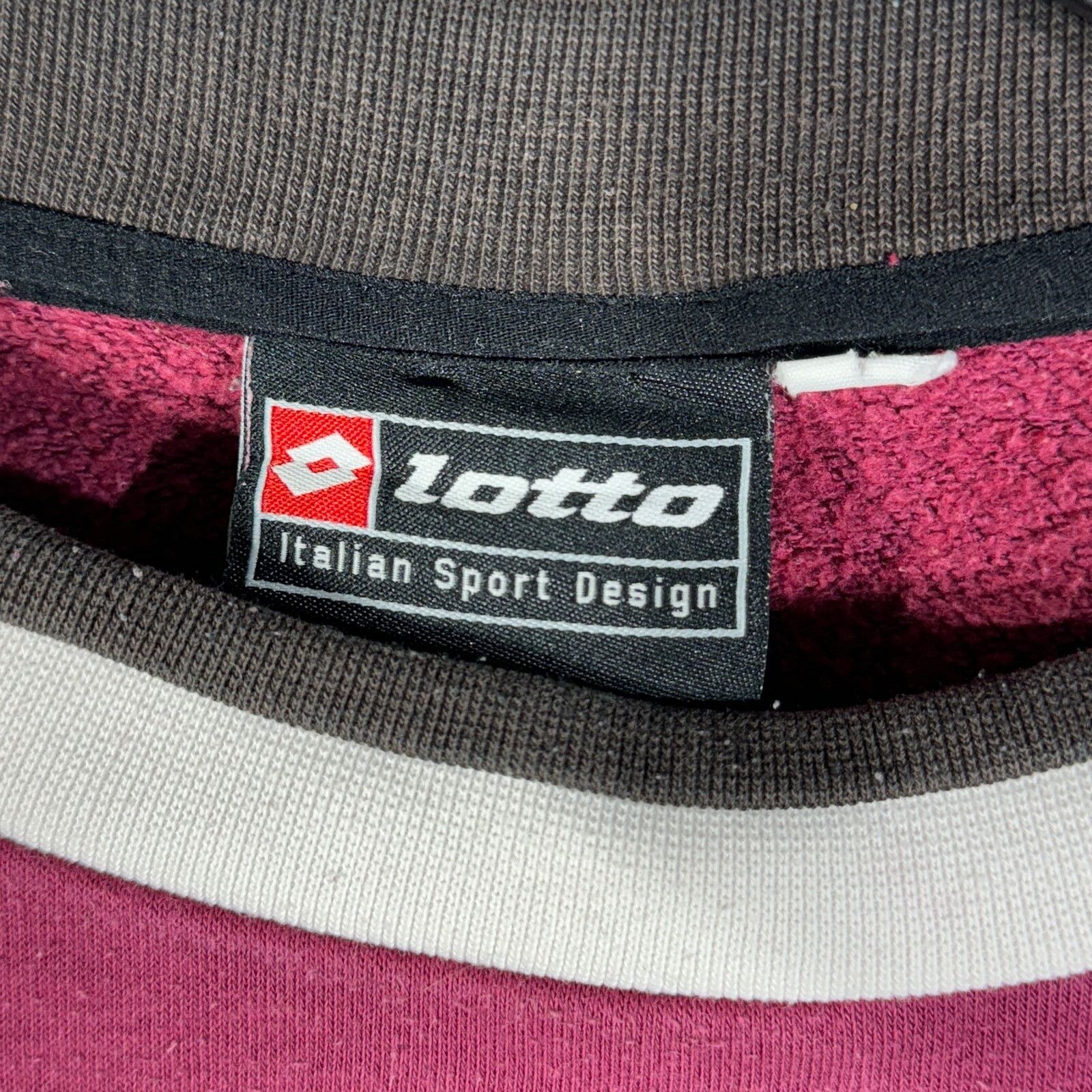 Lotto Sport Vintage Lotto Italia Embroidered Crewneck Size US XL / EU 56 / 4 - 6 Thumbnail