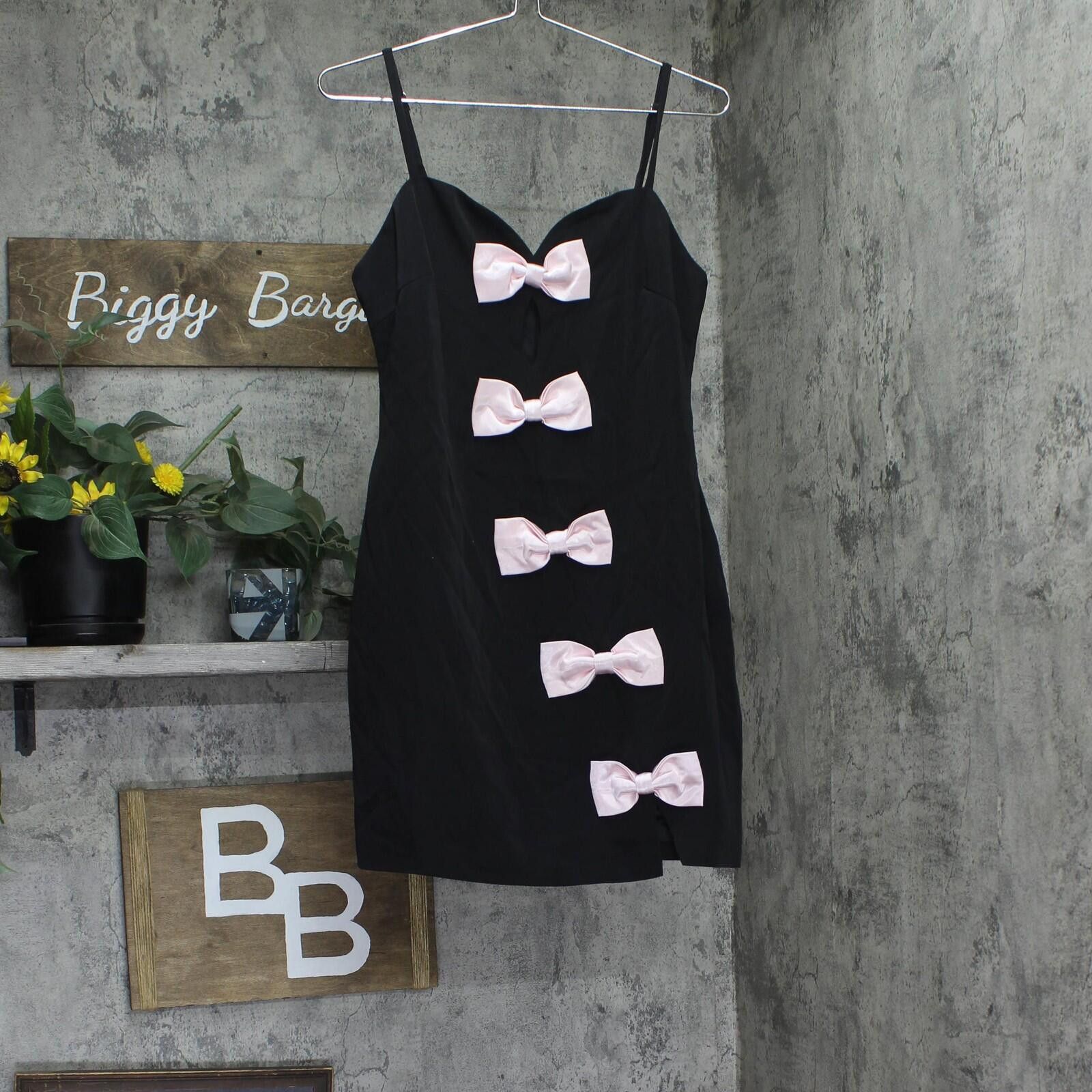 Other Nwt Avec Les Filles Sleeveless Mini Dress Black / Pink 8 Size M / US 6-8 / IT 42-44 - 1 Thumbnail
