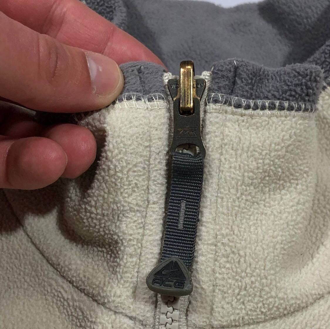 Nike ACG × Vintage Vintage Nike ACG Fleece Full Zip Jacket Size US XL / EU 56 / 4 - 9 Thumbnail