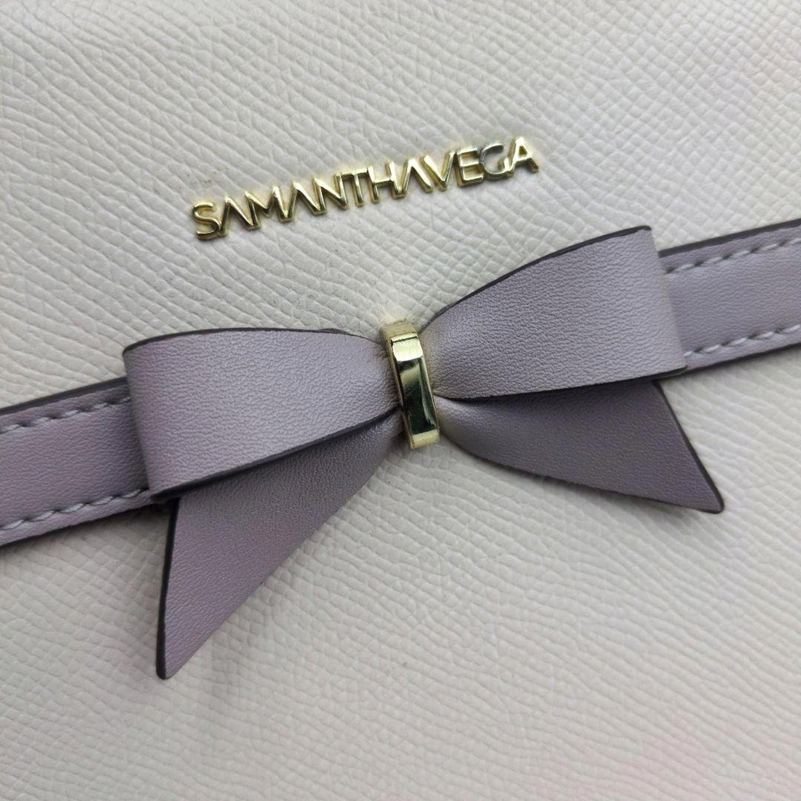 Other Samantha Vega - Women's Satchel Bag with Bow Detail Size ONE SIZE - 4 Thumbnail