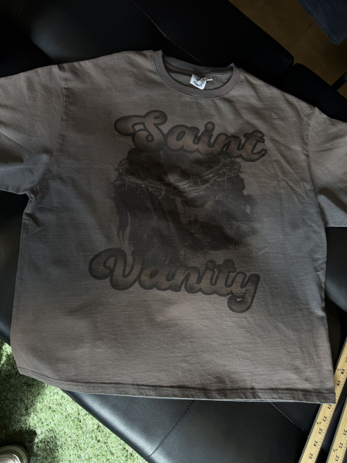 Saint Vanity Saint Vanity UNRELEASED Tee Shirt Logo Grey Size XL (NEW) Size US XL / EU 56 / 4 - 4 Thumbnail