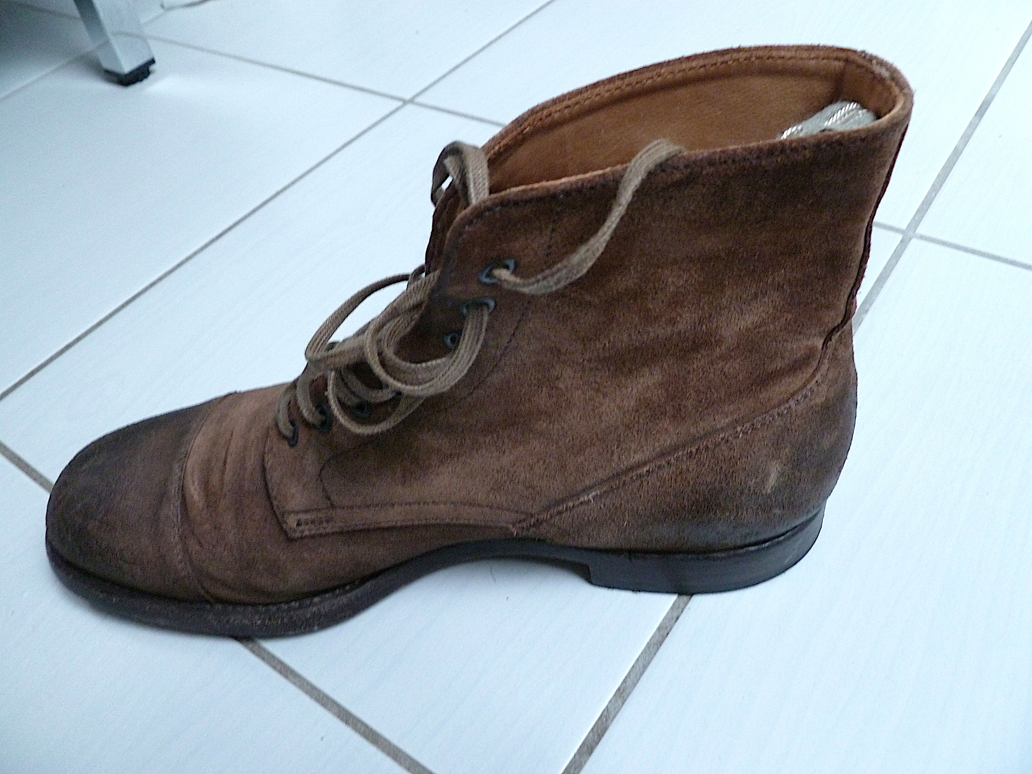 Officine Creative Brown combat boots by Officine Creative in suede or nubuck Size US 7 / EU 40 - 7 Thumbnail