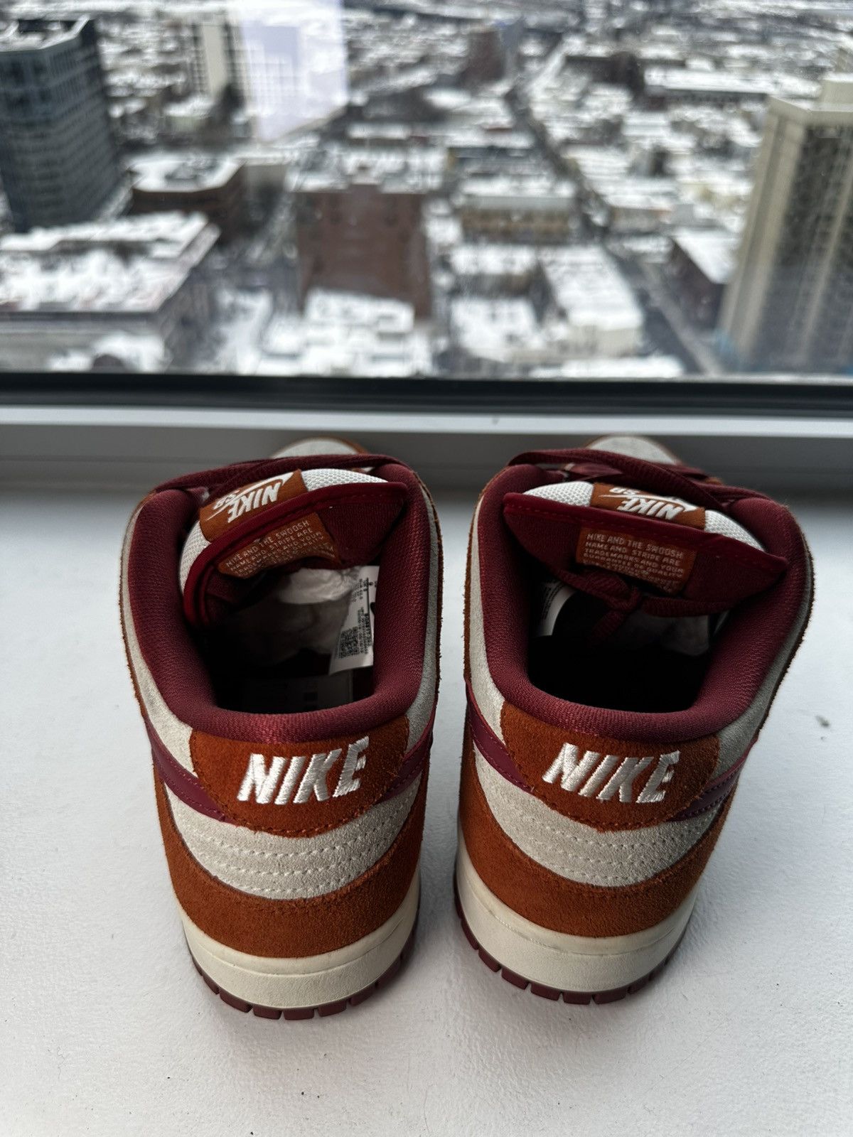 Nike Nike Dunk Low SB 2019 Dark Russet Orange Brown US9 Size US 9 / EU 42 - 2 Thumbnail
