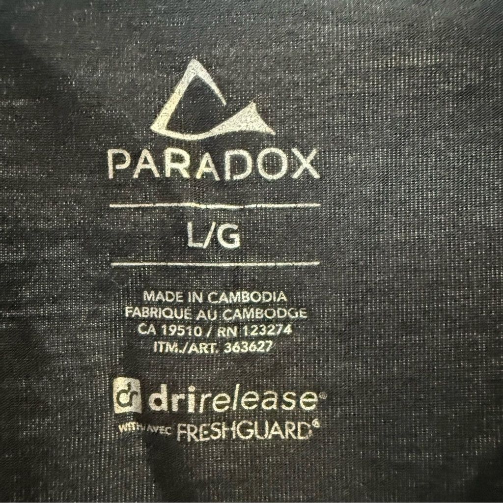 The Unbranded Brand Paradox Black Long Sleeve Tee Size L / US 10 / IT 46 - 3 Thumbnail