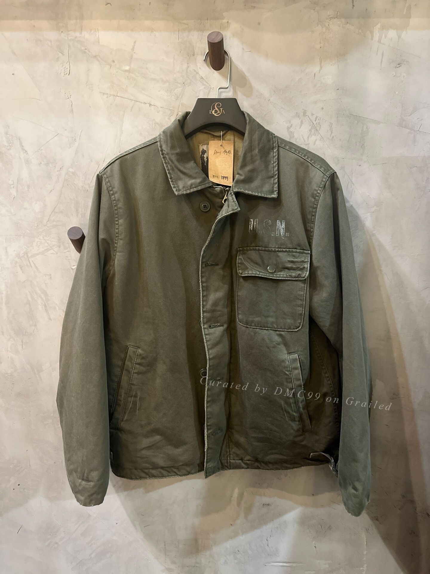 Vintage Vintage U.S. Army Cotton Jacket Size US M / EU 48-50 / 2 - 1 Thumbnail