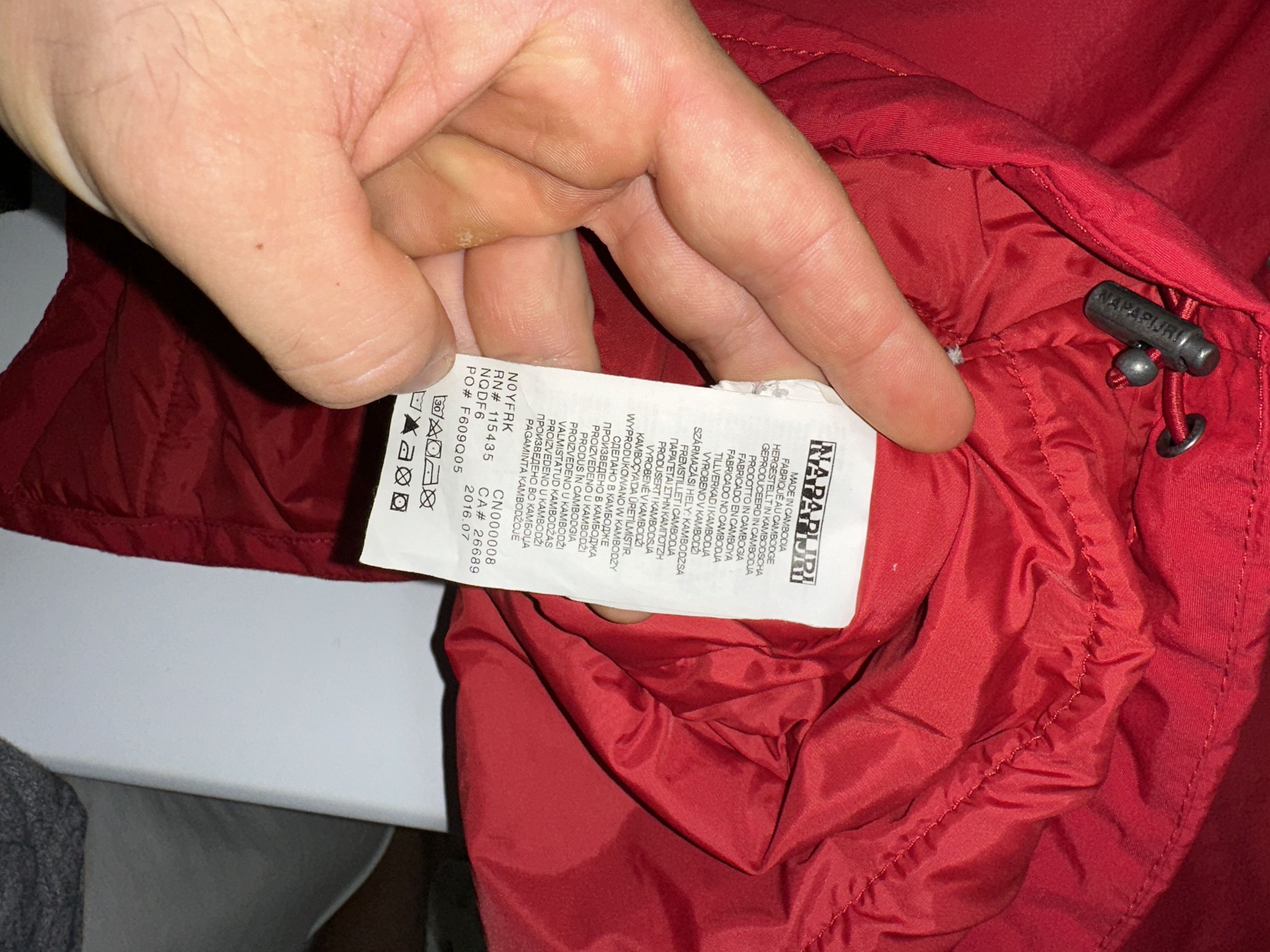 Napapijri Skidoo Napapijri Taped Seams Bomber Hooded Windbreak Size Xs Size US XS / EU 42 / 0 - 11 Thumbnail