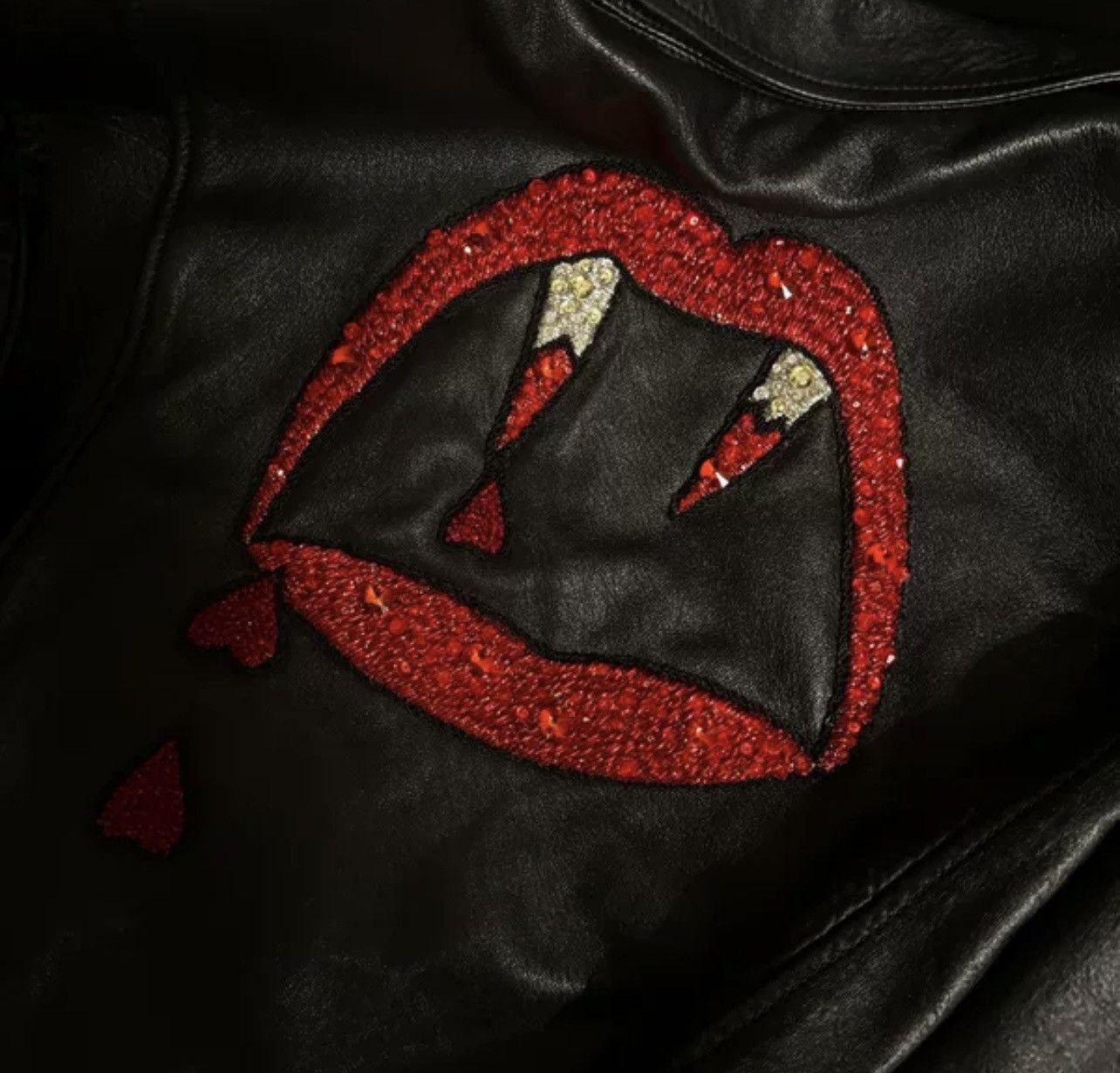 Saint Laurent Paris Saint Laurent bloody tooth Bloodlust sheep leather jacket Size US L / EU 52-54 / 3 - 3 Thumbnail