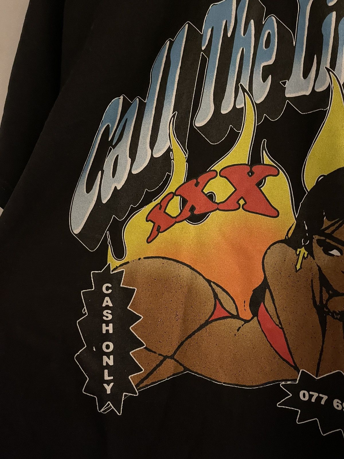 Trapstar London Trapstar Call The Line nudie girl t-shirt sex tee Size US S / EU 44-46 / 1 - 6 Thumbnail