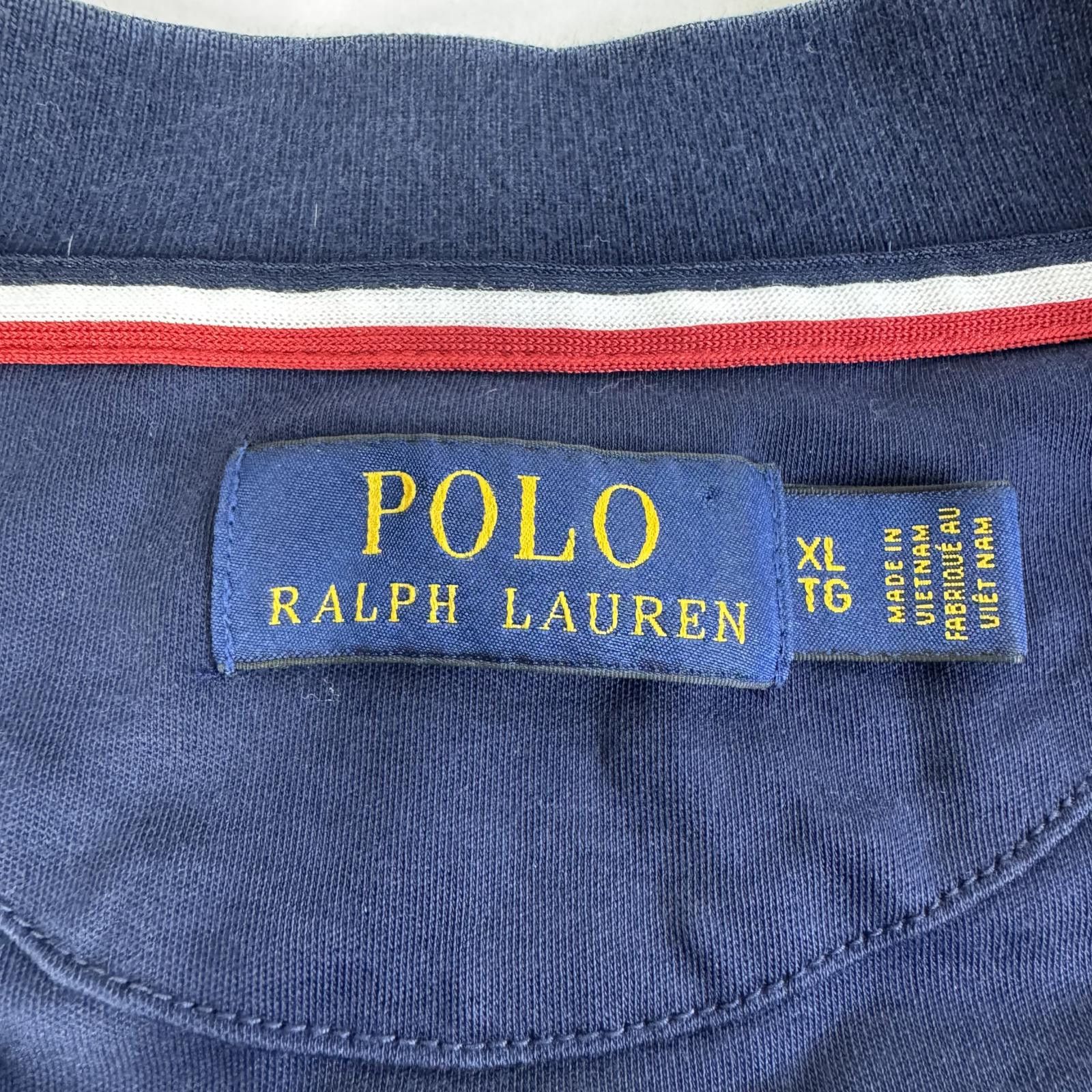 Polo Ralph Lauren Vintage Men's Navy Polo Ralph Lauren Sweater Blue Tag XL Size US XL / EU 56 / 4 - 2 Thumbnail