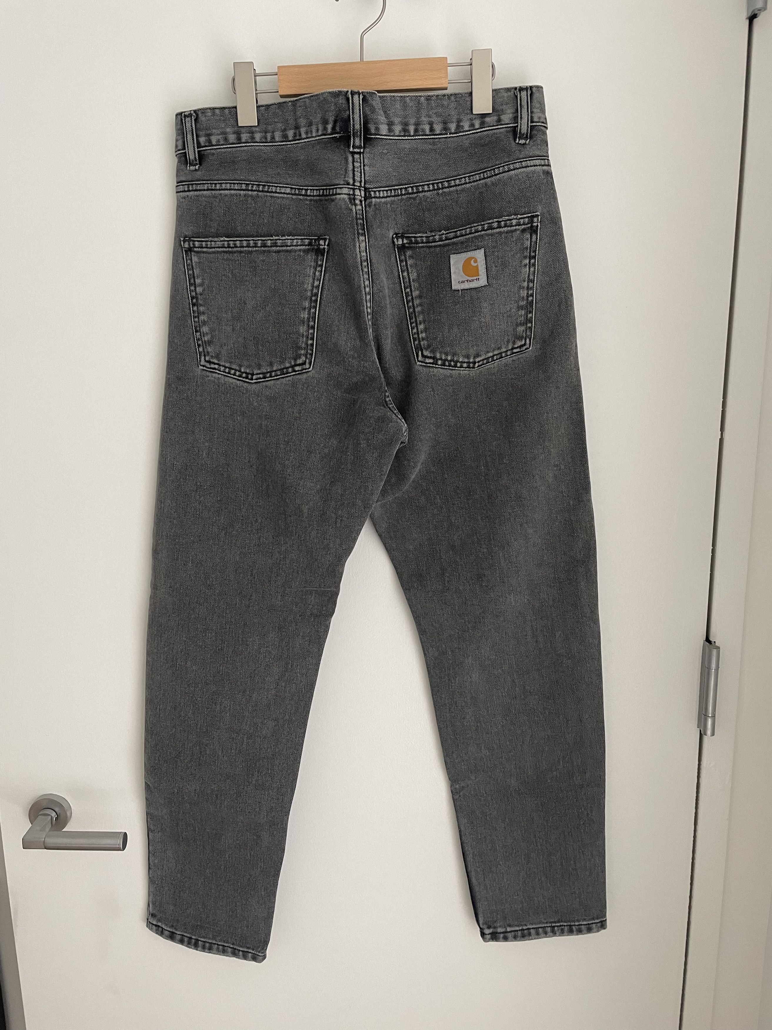 Carhartt Wip Carhartt WIP Newel Pant Black Stone Bleached Size US 29 - 3 Thumbnail