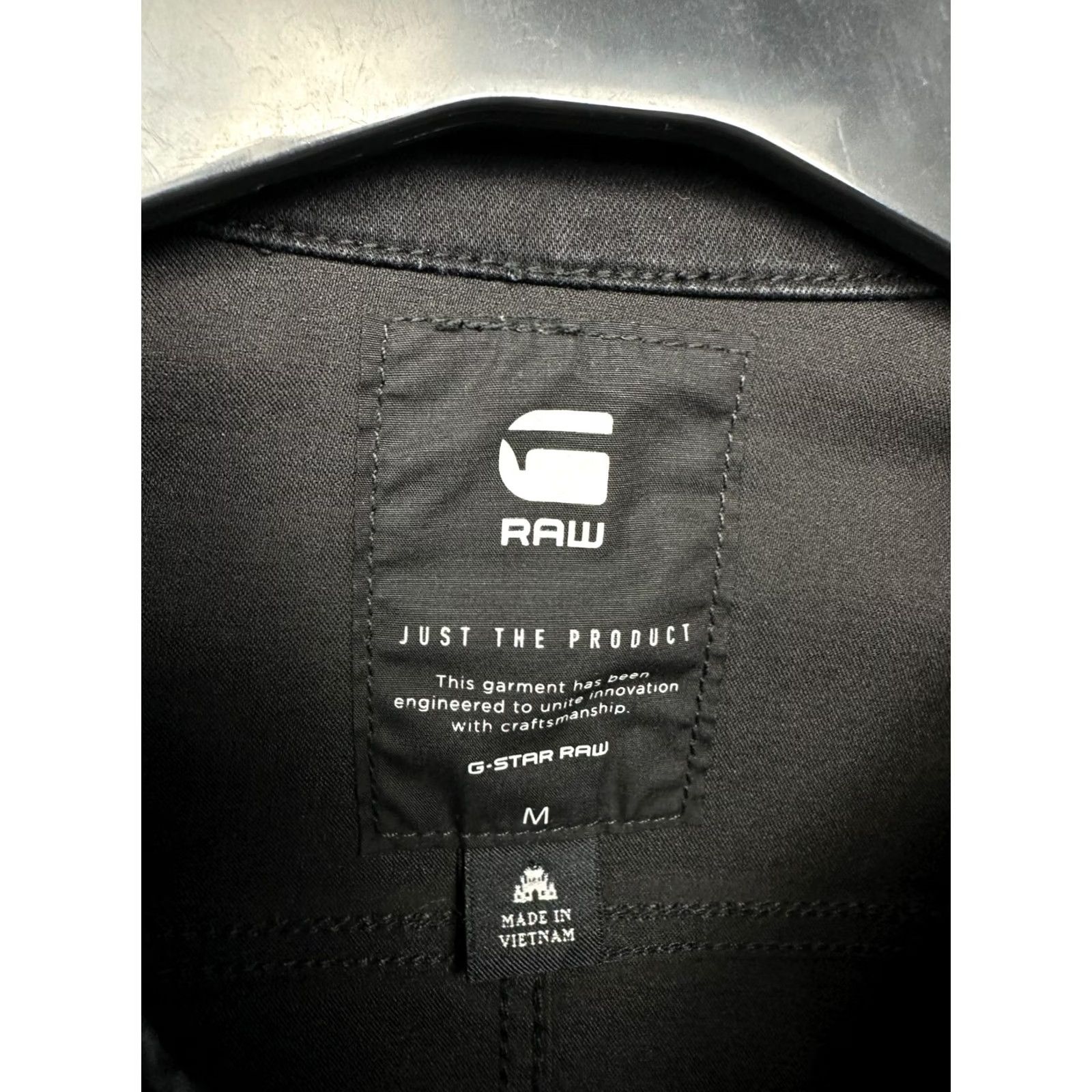 G-Star G-Star Raw Womens Midge Sculpted Slim Jacket M Black Logo Slim Jacket Women XS-XL? Size M / US 6-8 / IT 42-44 - 4 Thumbnail
