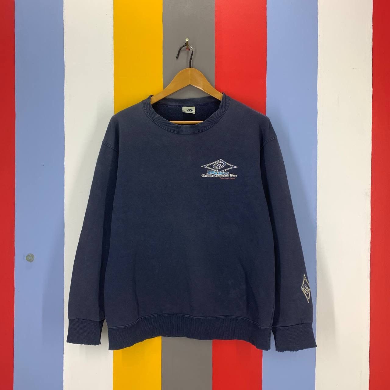 Other PIKO HAWAIIAN LONGBOARD Thrashed Sweatshirt #2140/18 Size US M / EU 48-50 / 2 - 6 Thumbnail