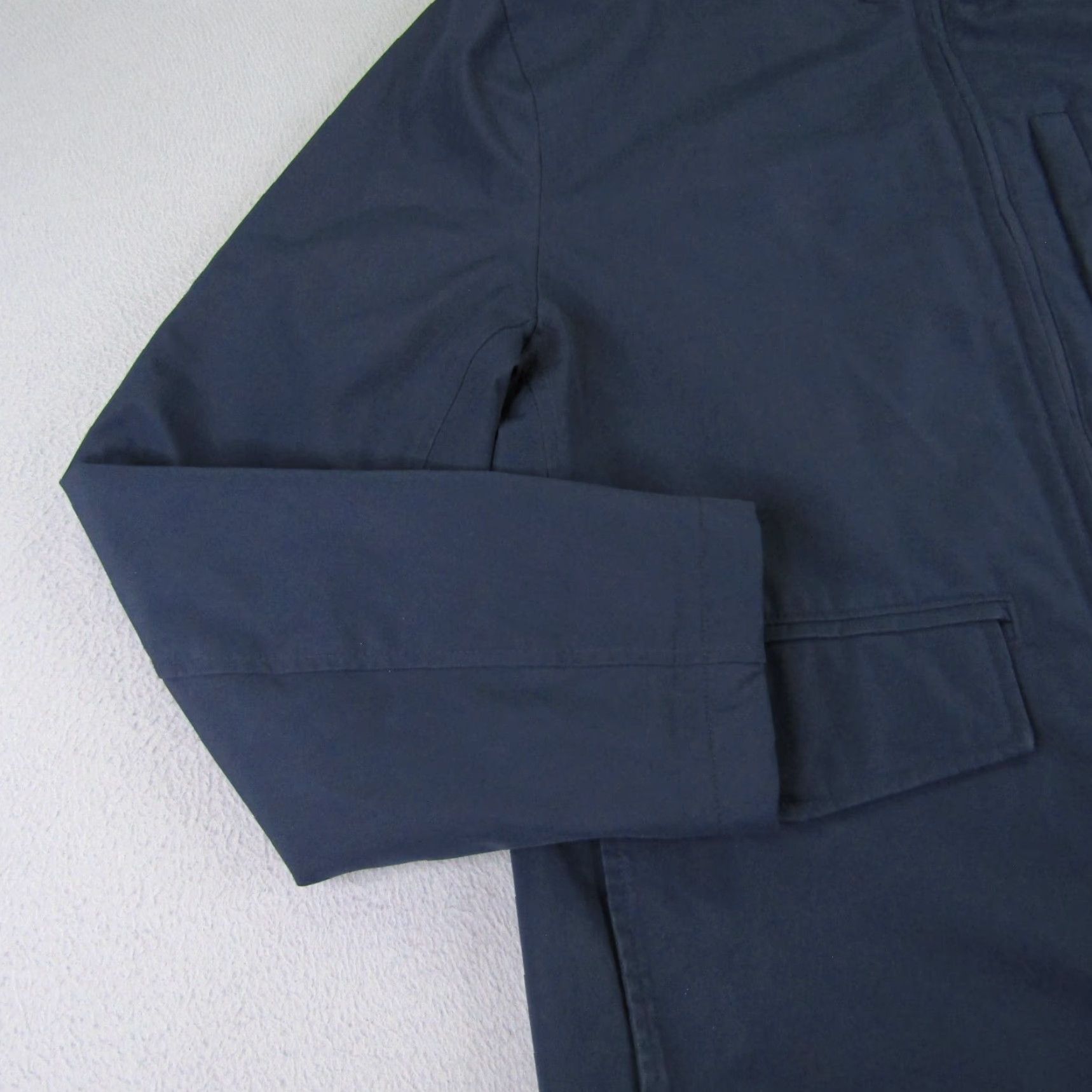Andrew Marc Andrew Marc New York Jacket Womens L Blue Full Zip Windbreaker Coat Lined Size L / US 10 / IT 46 - 3 Thumbnail