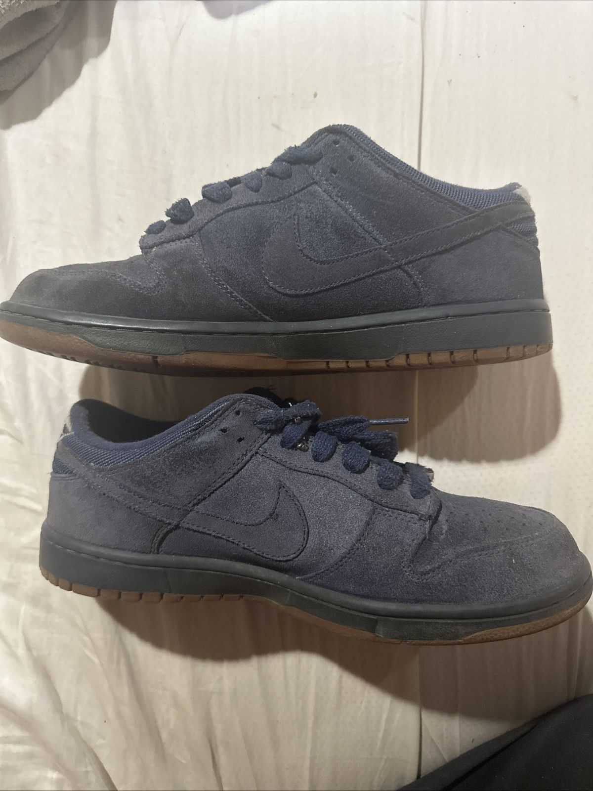 Nike USED 2005 Nike Dunk Low Blue Smurf Twilight Size 11 NO BOX Size US 11 / EU 44 - 2 Thumbnail