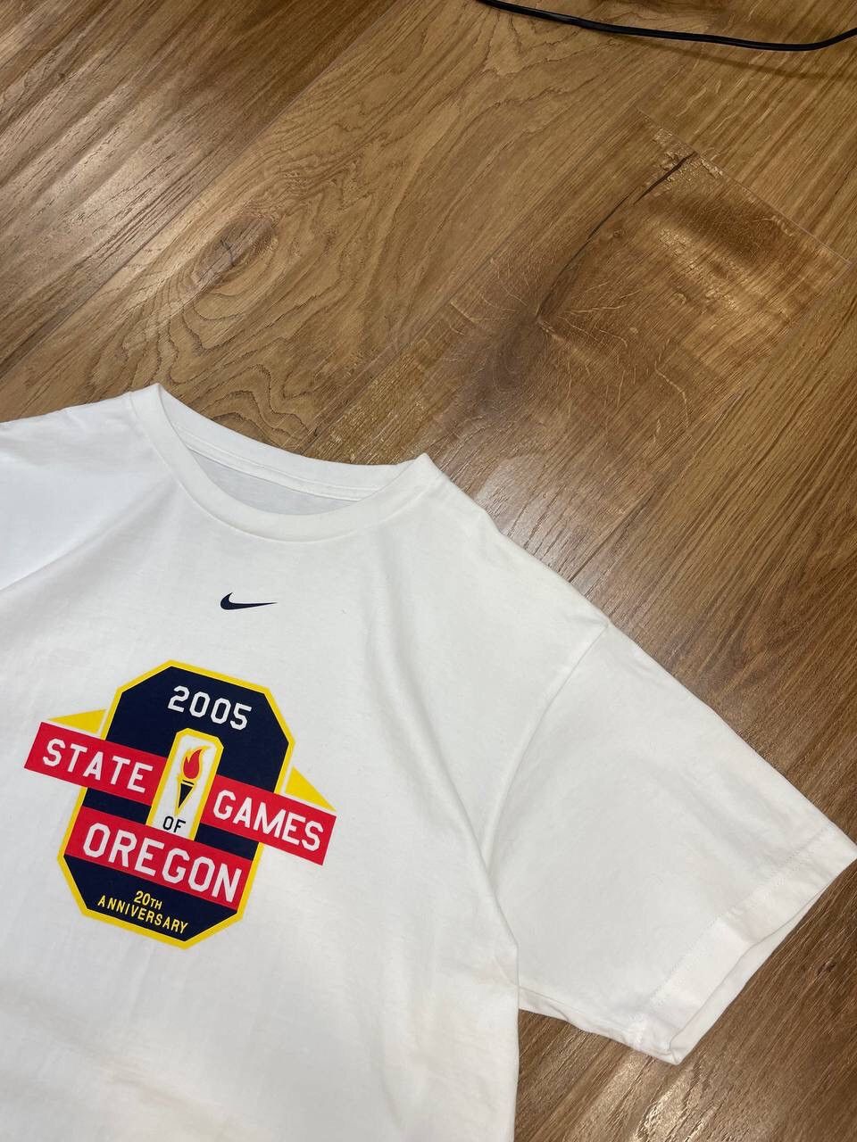 Nike × Vintage Vintage Bike Y2K Style Big Logo Games Oregon Tee Shirt Polo Size US M / EU 48-50 / 2 - 4 Thumbnail