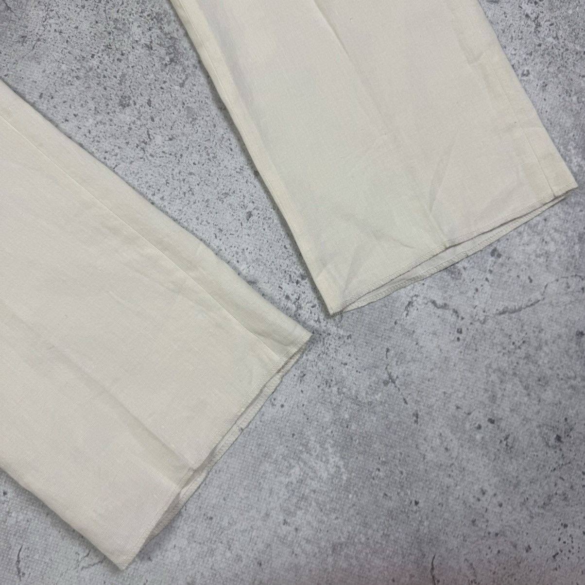 Prada Prada Straight Leg 100% Linen Old Money Trousers Pants Size US 36 / EU 52 - 3 Thumbnail