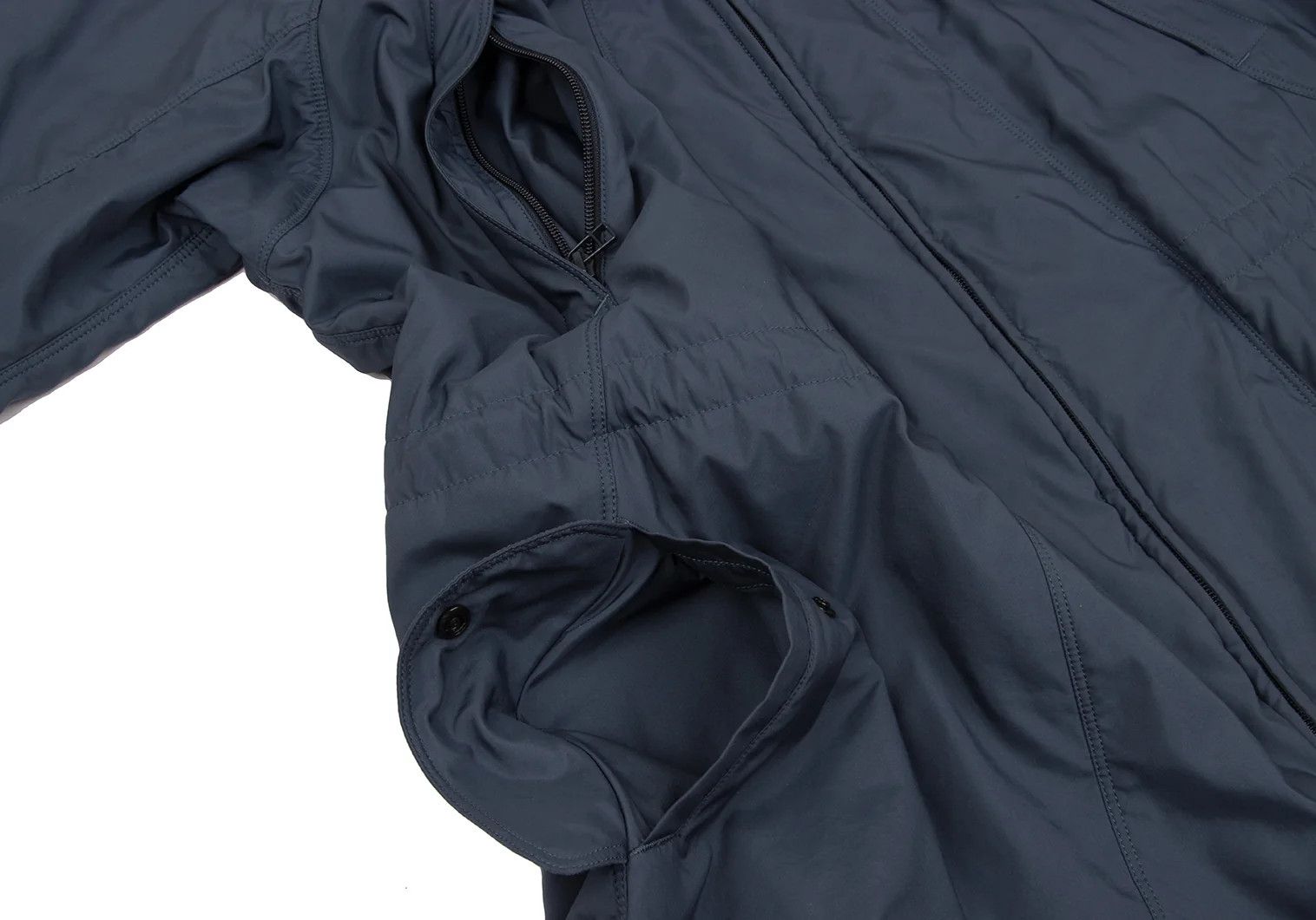 Issey Miyake Insulated Half Coat in Blue with Minor Flaws Size US M / EU 48-50 / 2 - 13 Thumbnail
