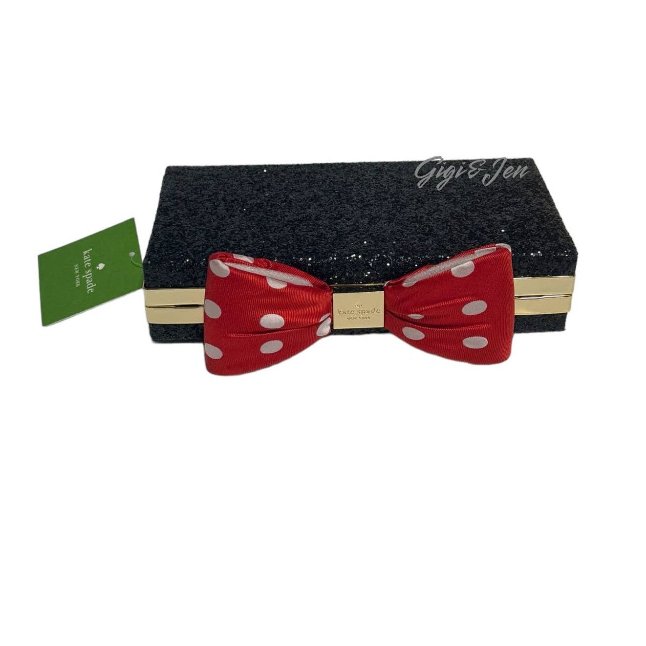 Kate Spade Kate Spade minnie mouse minnie bow clasp Clutch Bag Size ONE SIZE - 12 Thumbnail