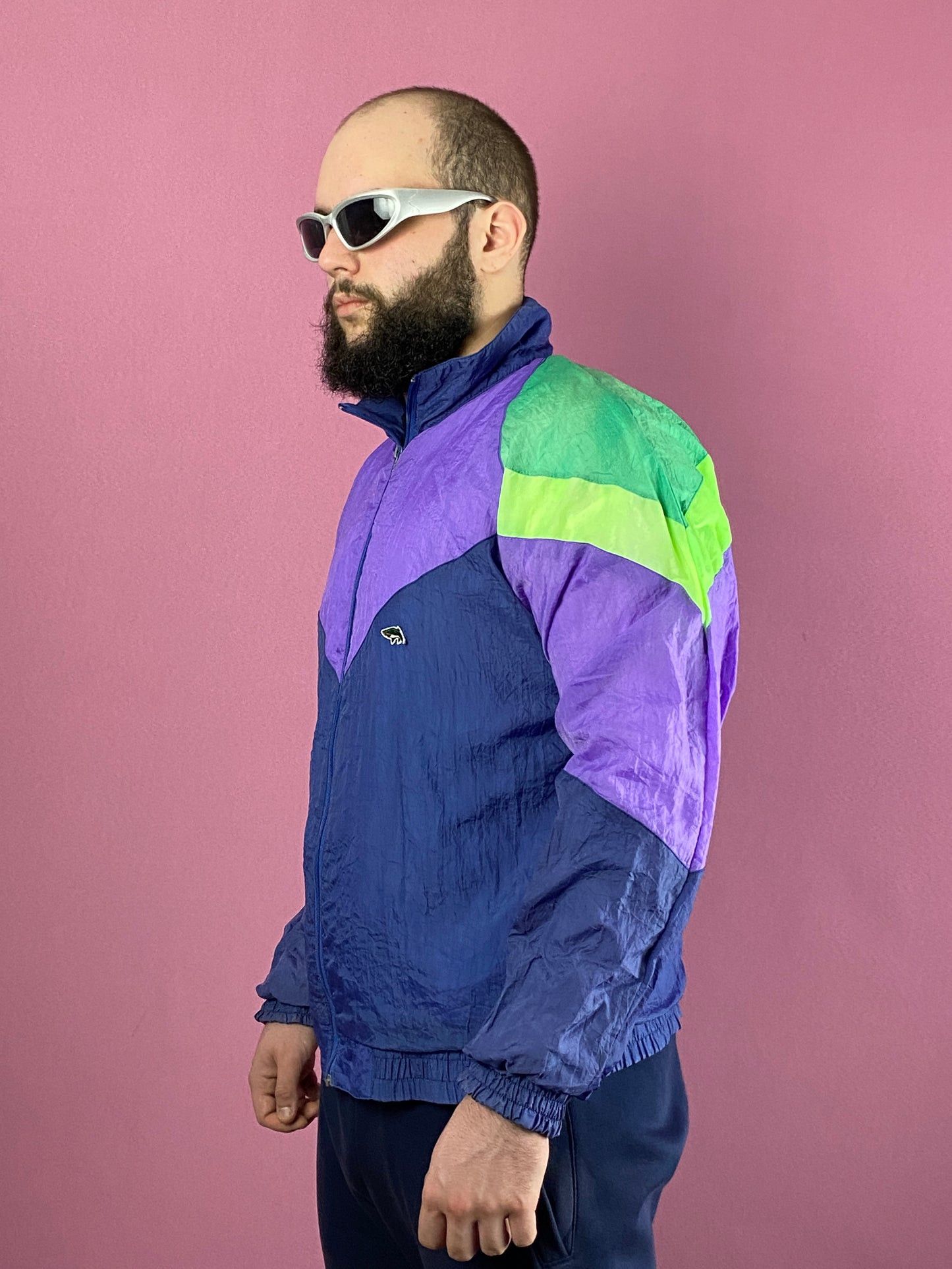 Vintage 90s Le Shark Vintage Men's Windbreaker Jacket - S Size US S / EU 44-46 / 1 - 1 Thumbnail